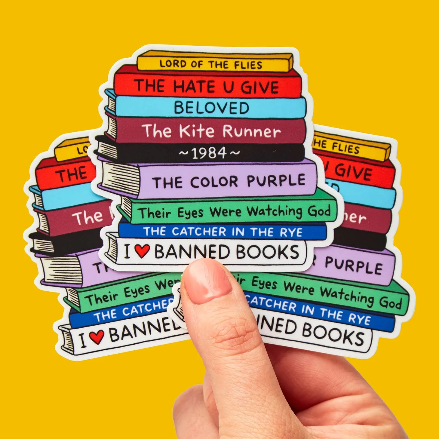 Banned Book Sticker - Image 3