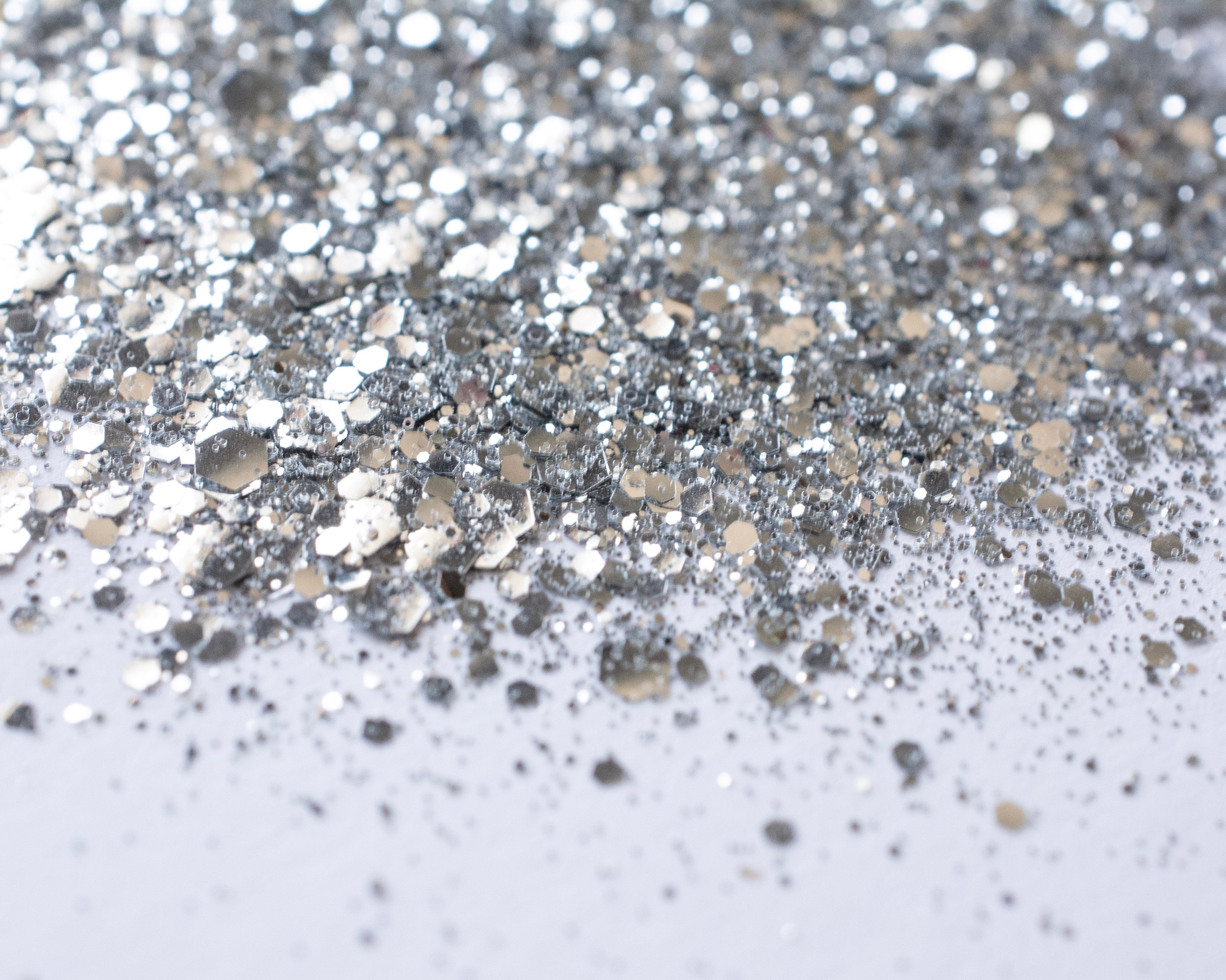 Chunky Silver Mix - Biodegradable Glitter - Image 3
