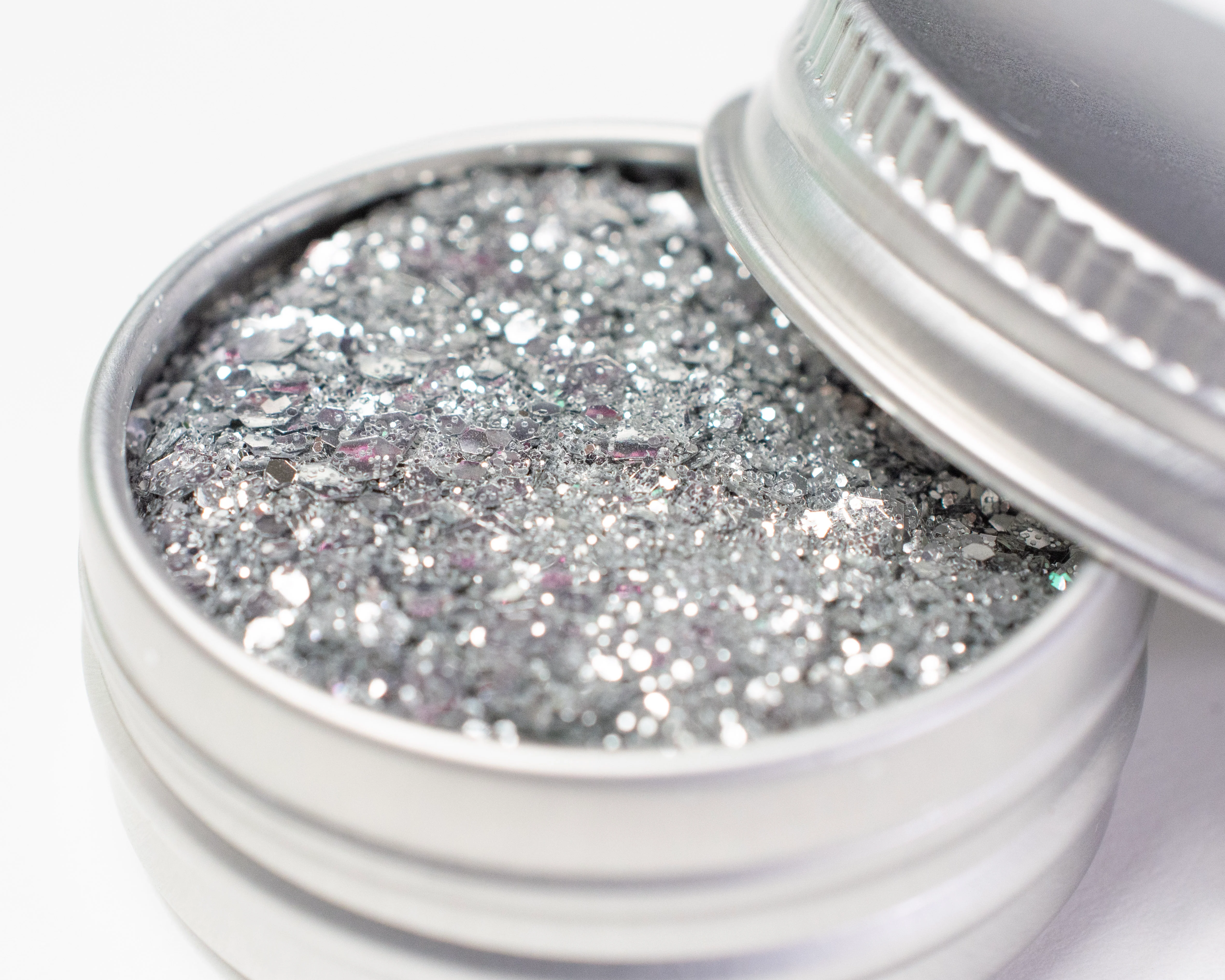 Chunky Silver Mix - Biodegradable Glitter - Image 5