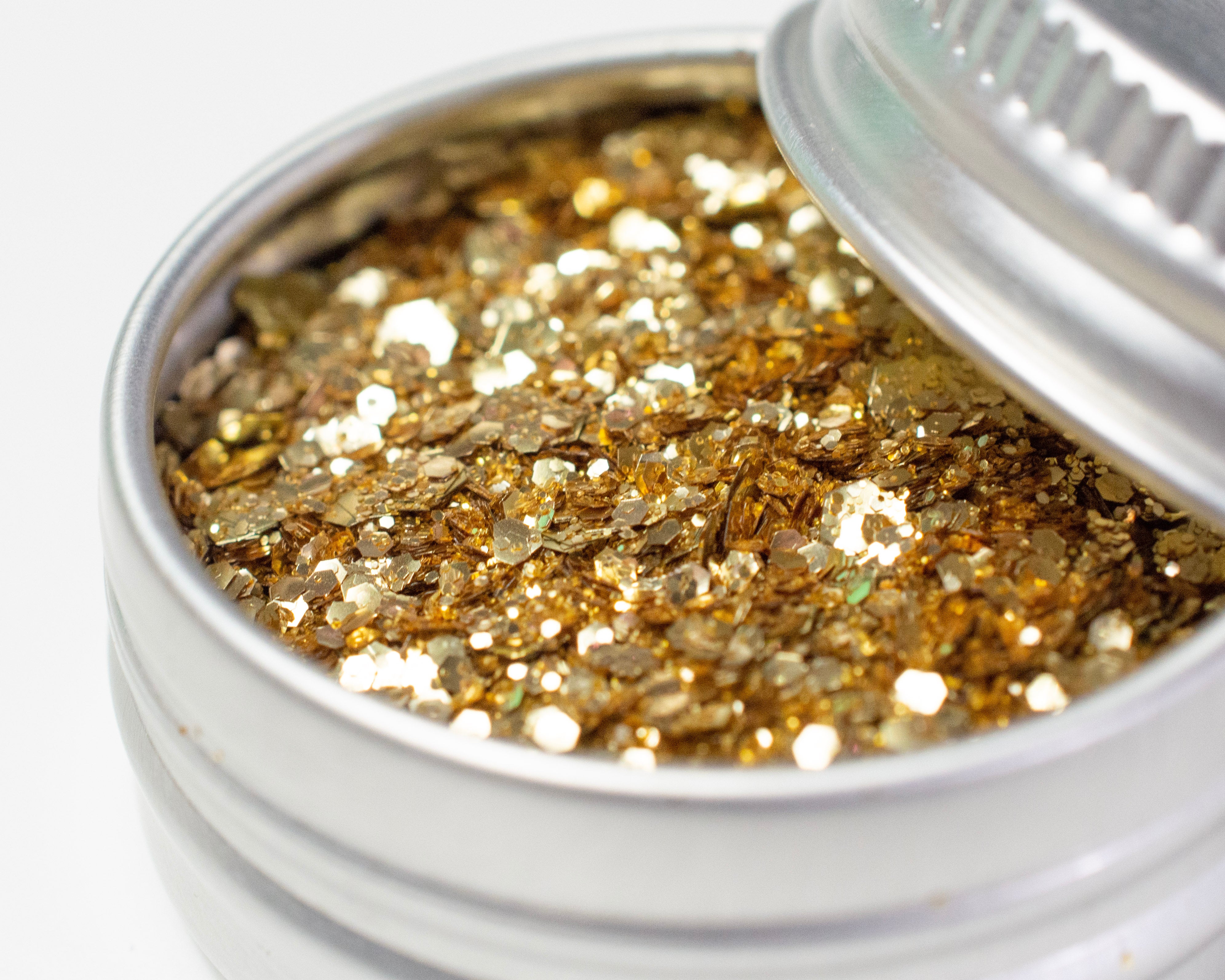 Chunky Gold Mix - Biodegradable Glitter - Image 4