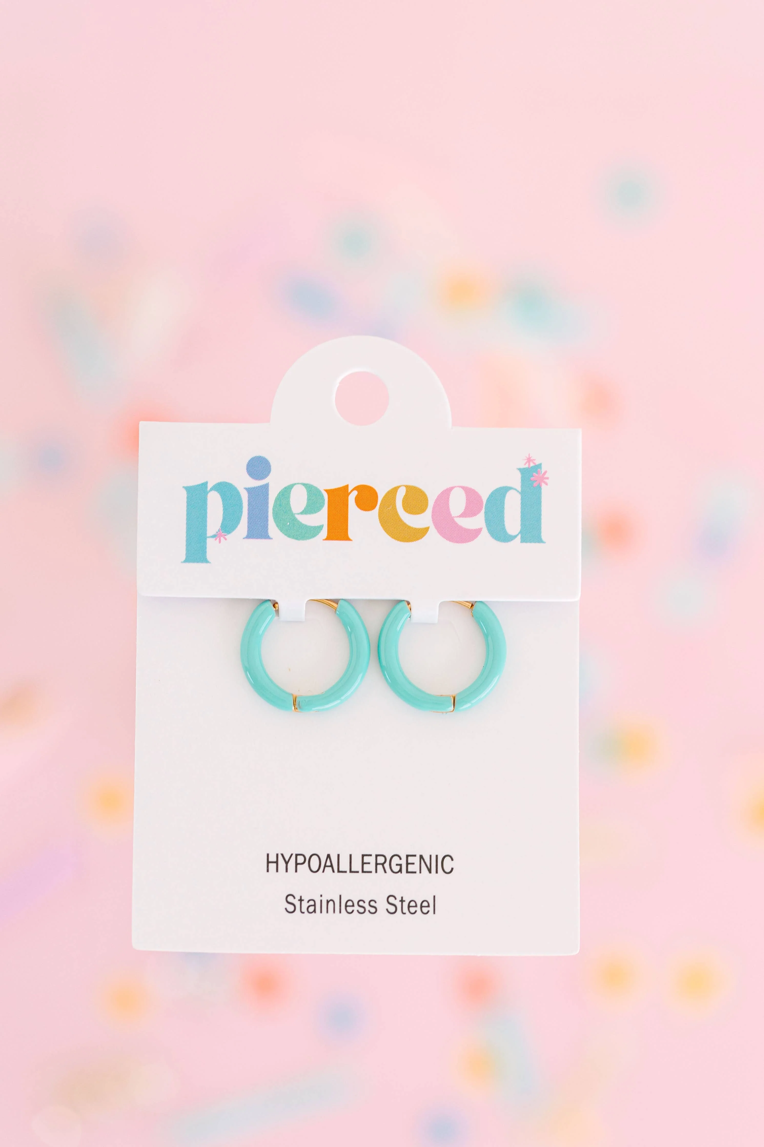 Color Huggie Earrings - Image 8