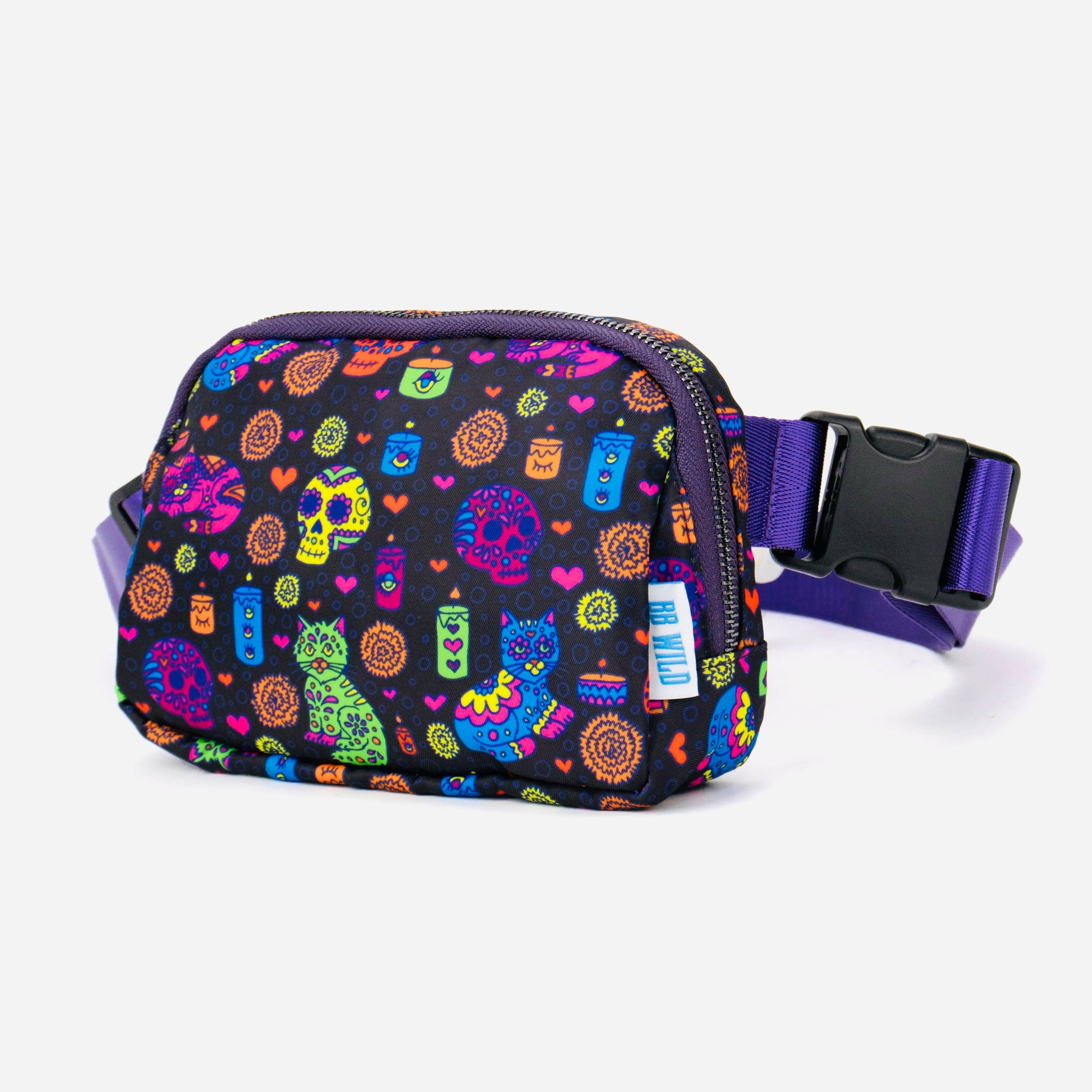 Dia De Los Muertos Kitty Belt Bag - Image 2