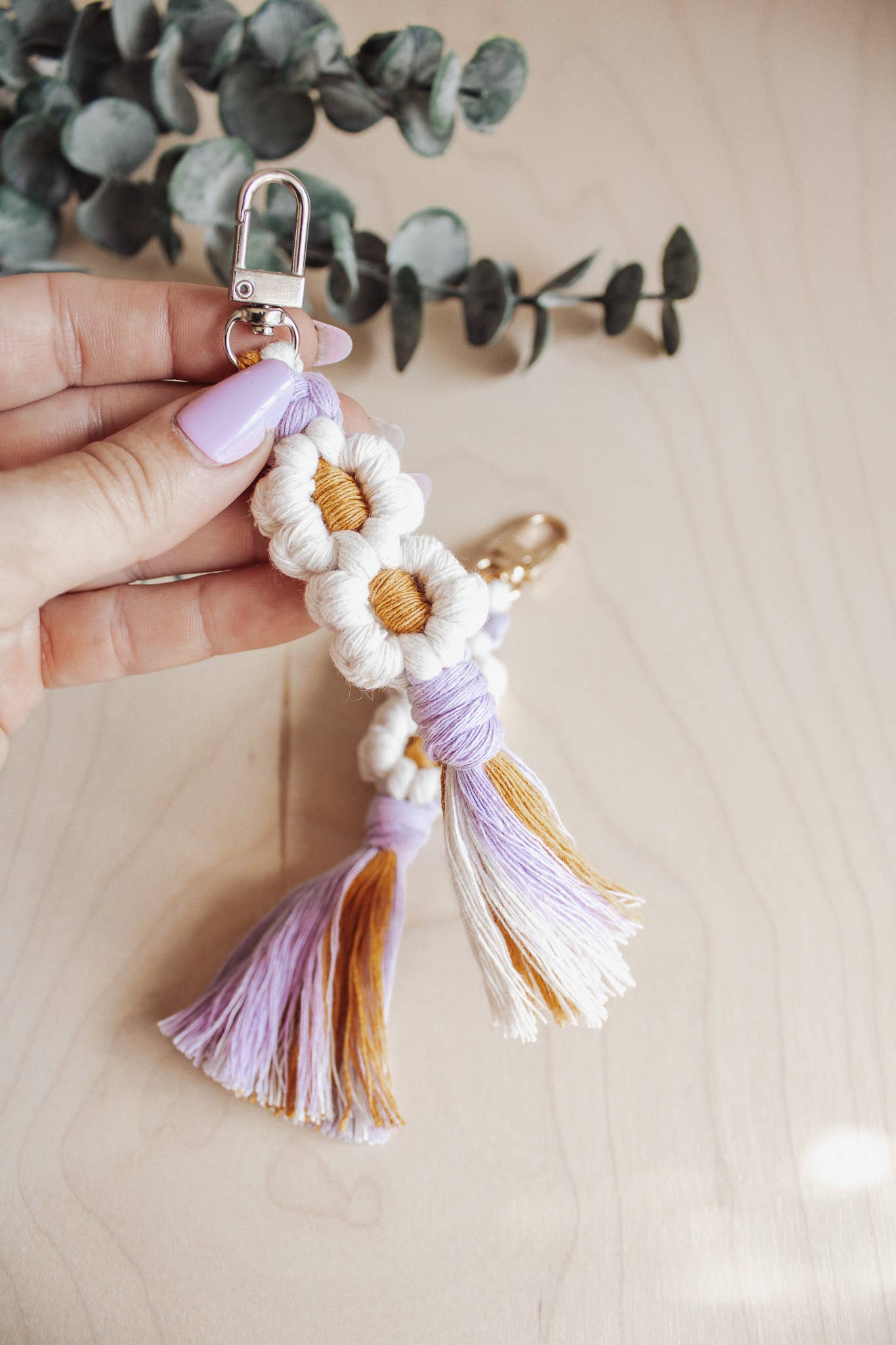 Double Daisy Keychain - Image 5