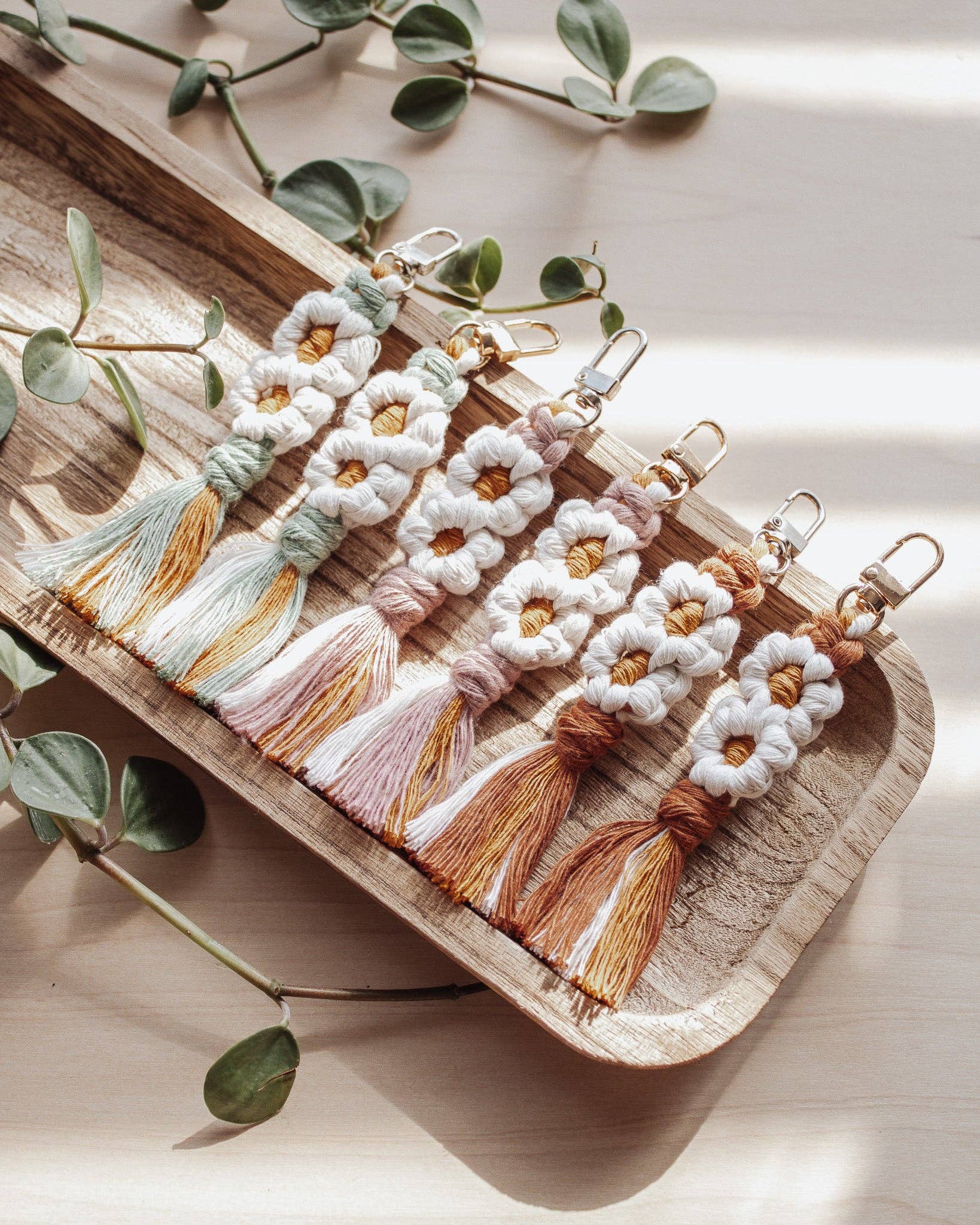 Double Daisy Keychain - Image 6
