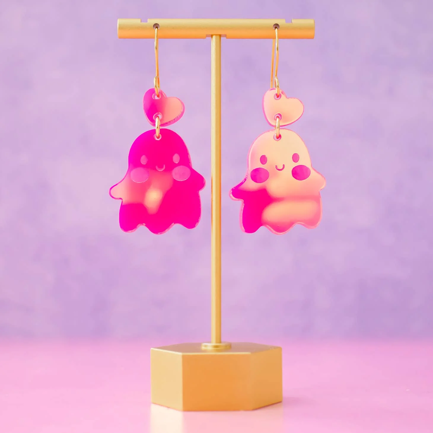 Ghost Acrylic Earrings - Image 5
