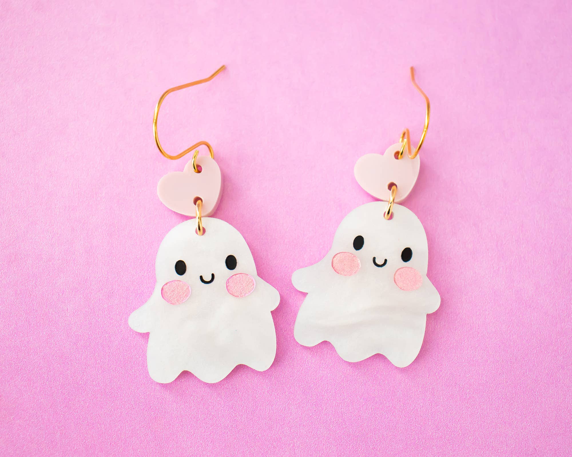 Ghost Acrylic Earrings - Image 6