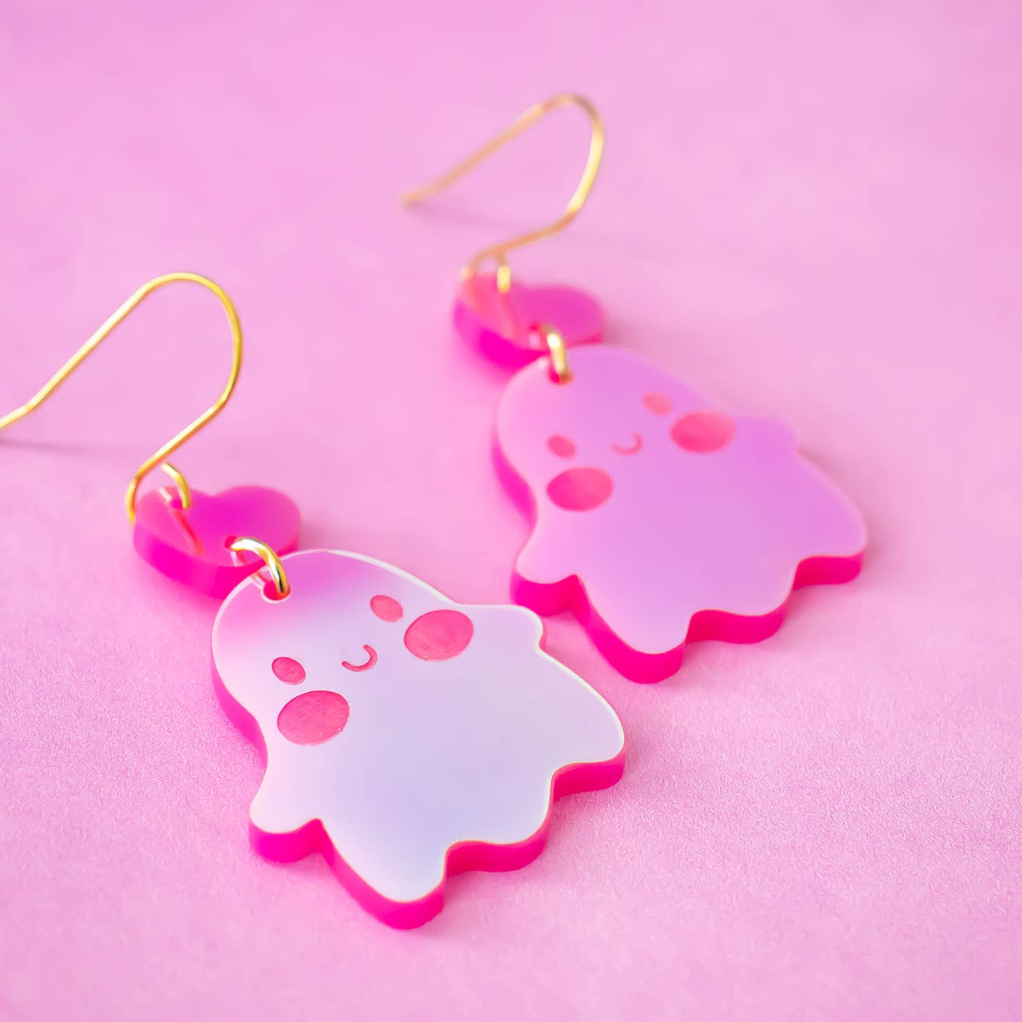 Ghost Acrylic Earrings - Image 7