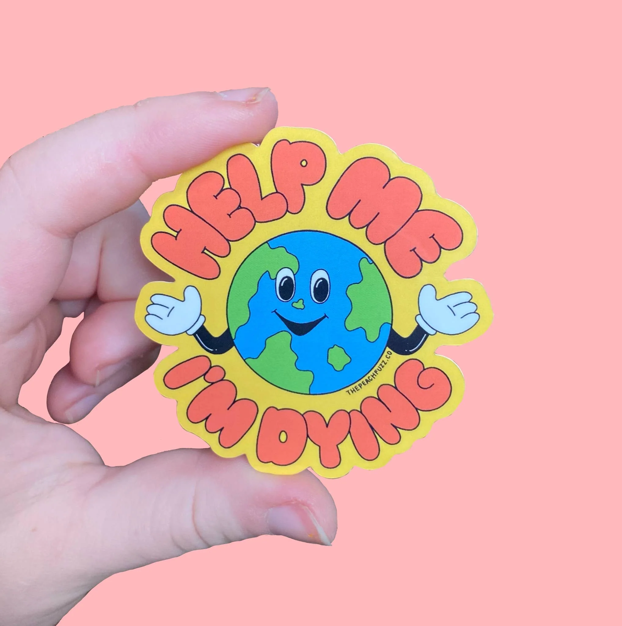 Help Me, I’m Dying Sticker - Image 4