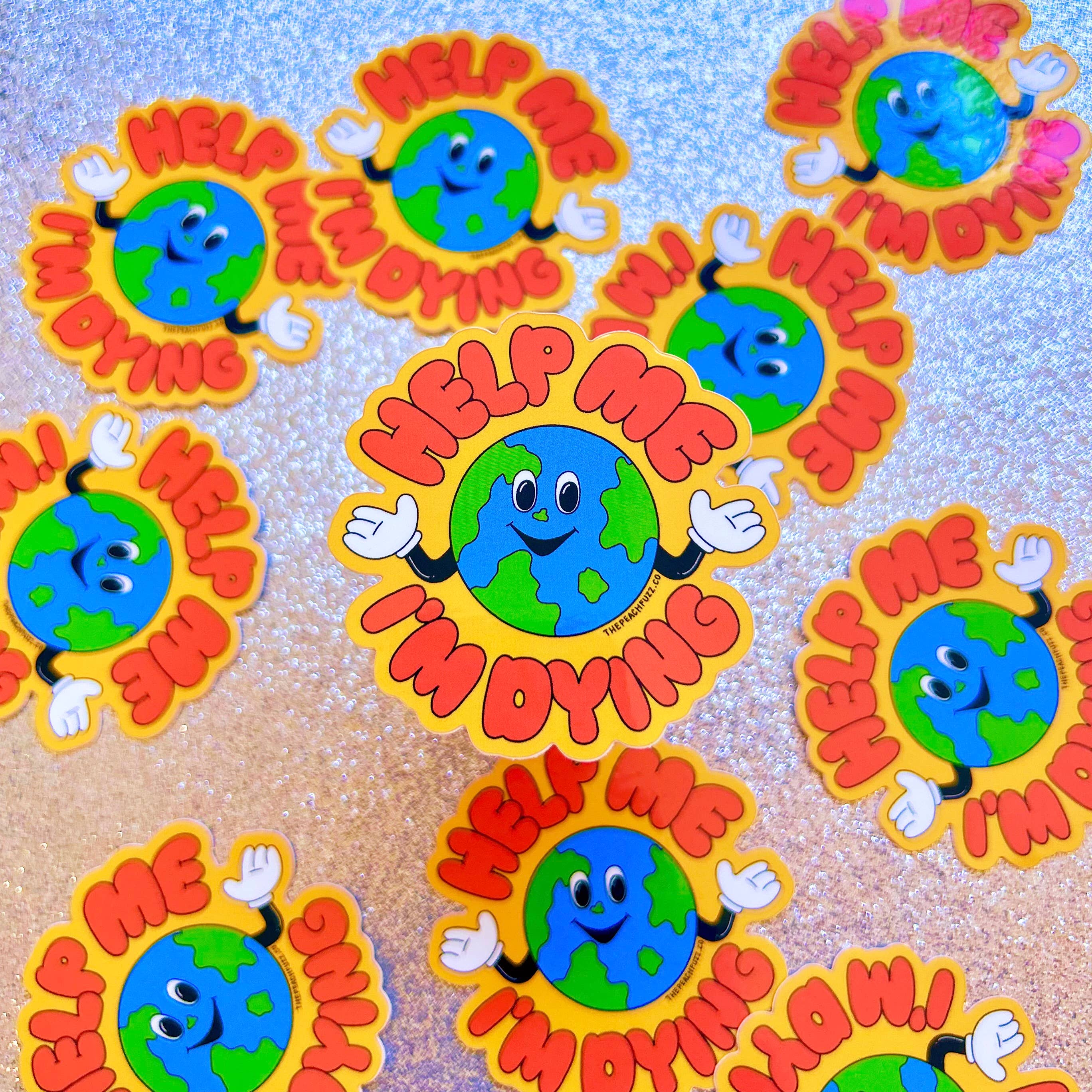 Help Me, I’m Dying Sticker - Image 5
