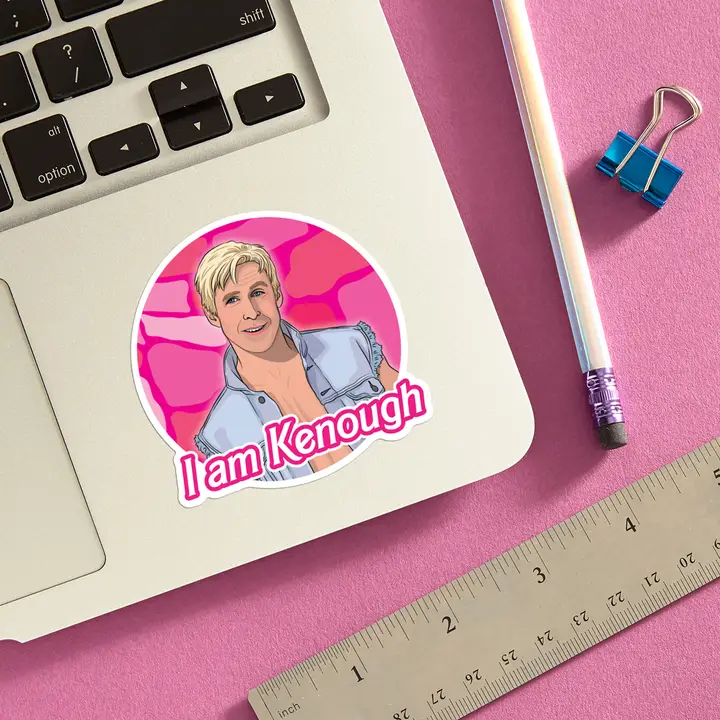 I Am Kenough Sticker