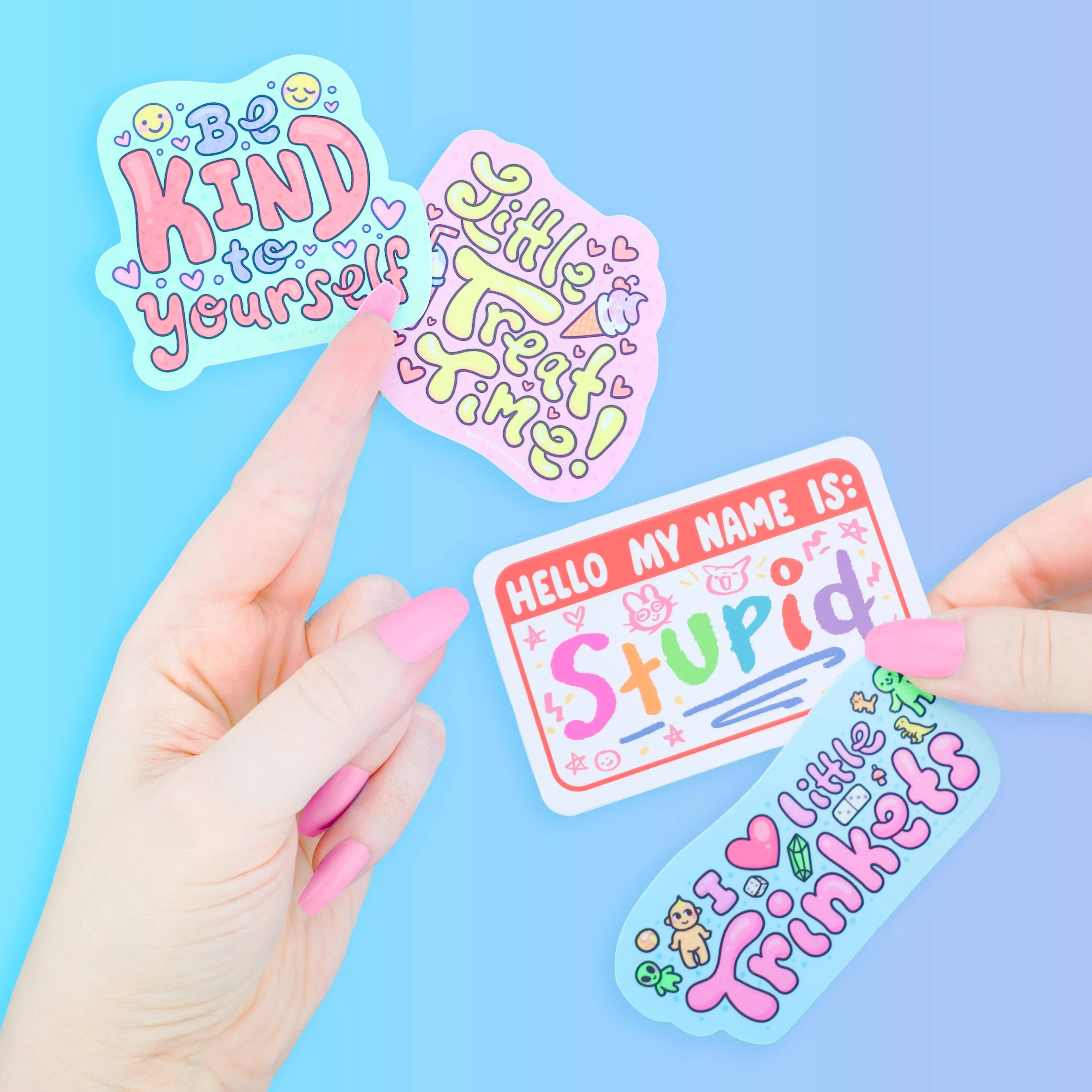 I Heart Little Trinkets Sticker - Image 2