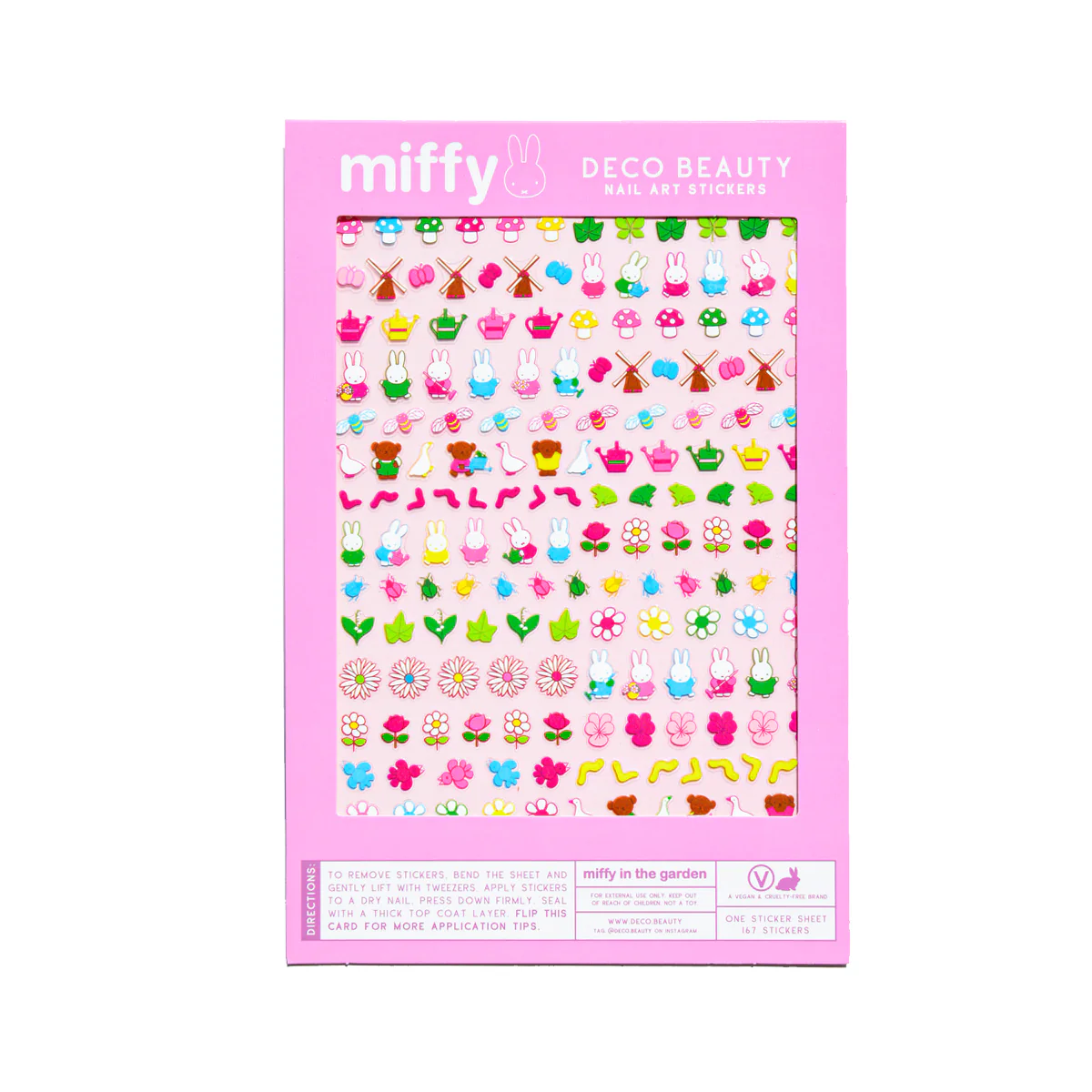 Nail Stickers - Miffy In The Garden - Image 3