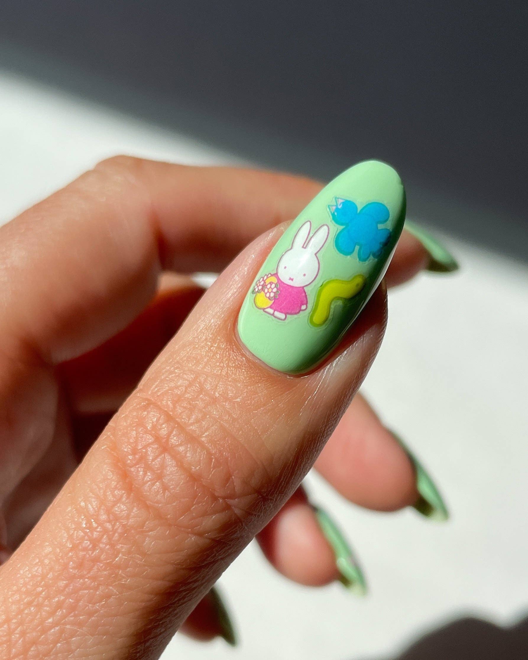 Nail Stickers - Miffy In The Garden - Image 4