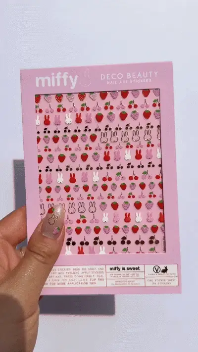 Nail Stickers - Miffy Is Sweet - Image 5