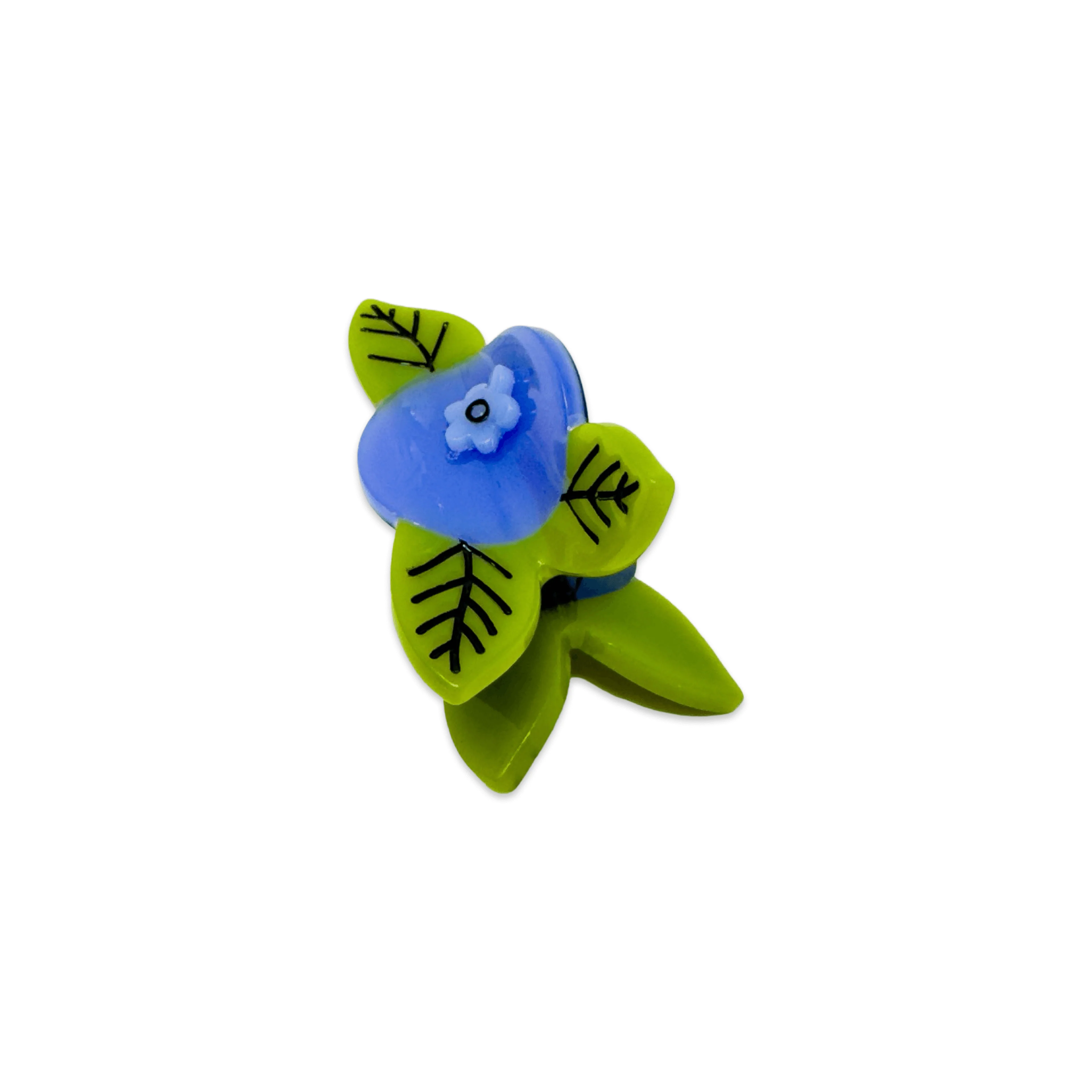 Mini Blueberry Hair Claw Clip - Image 4