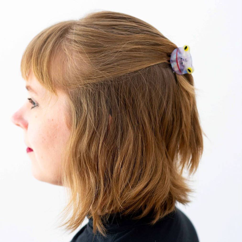 Mini Lilac Froggy Hair Claw Clip - Image 2