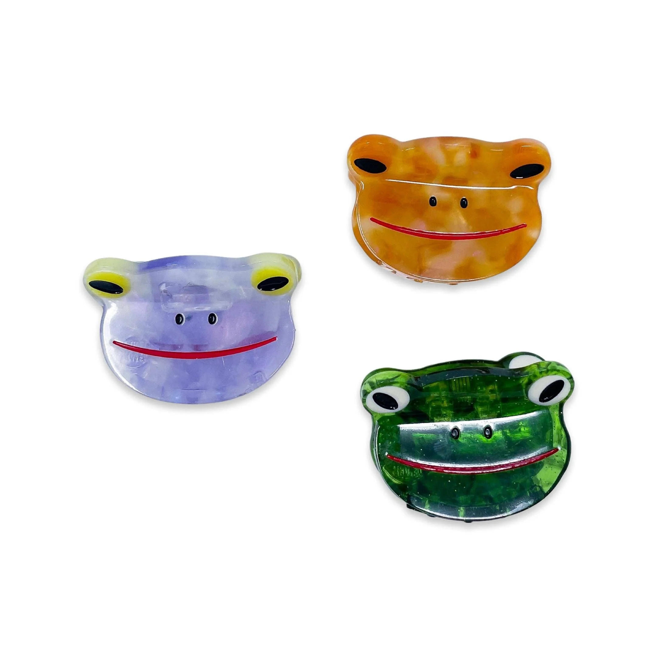Mini Lilac Froggy Hair Claw Clip - Image 4