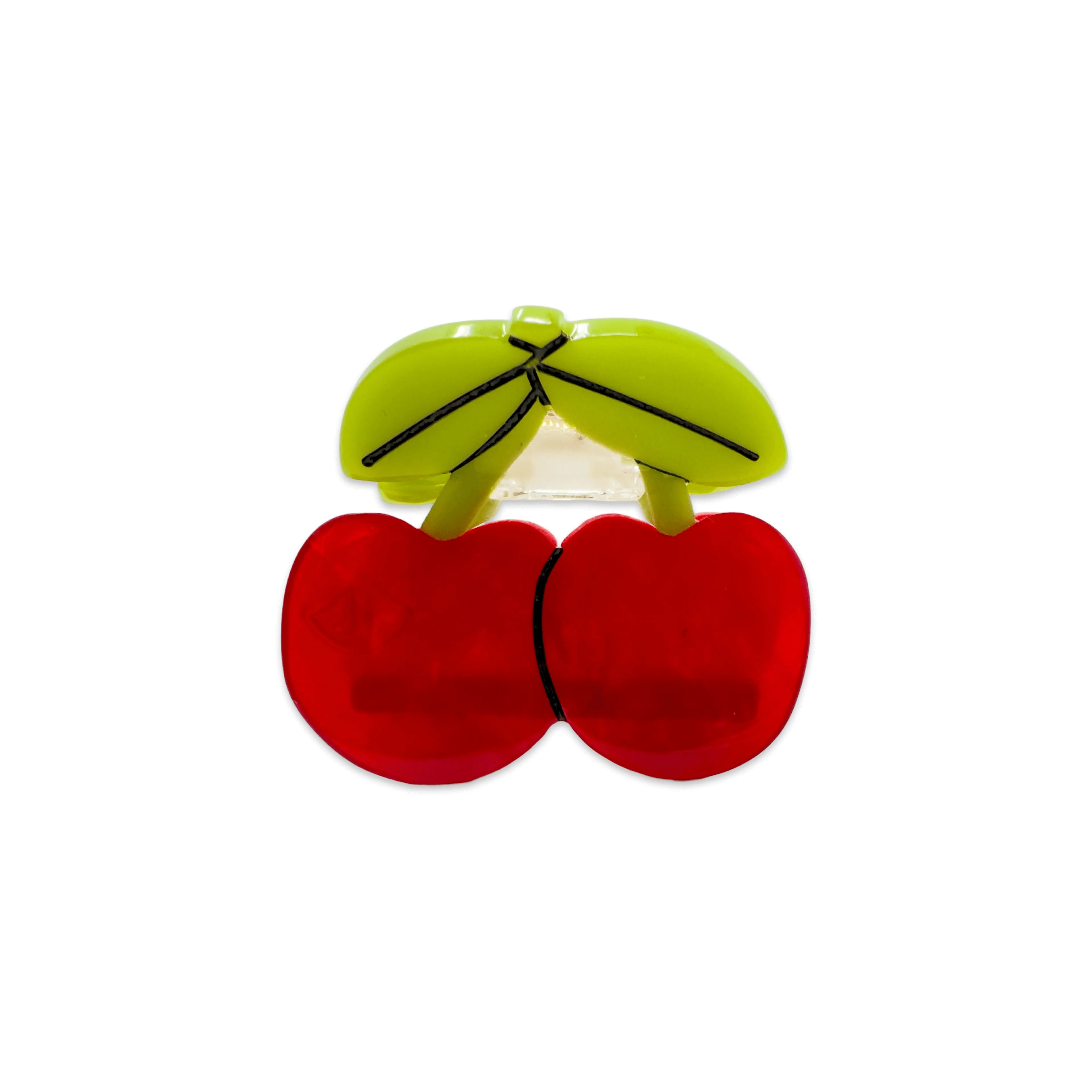 Mini Maraschino Cherries Hair Claw Clip - Image 3