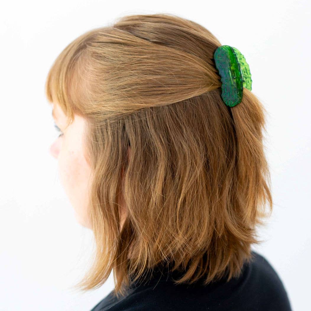 Mini Pickle Hair Claw Clip - Image 3