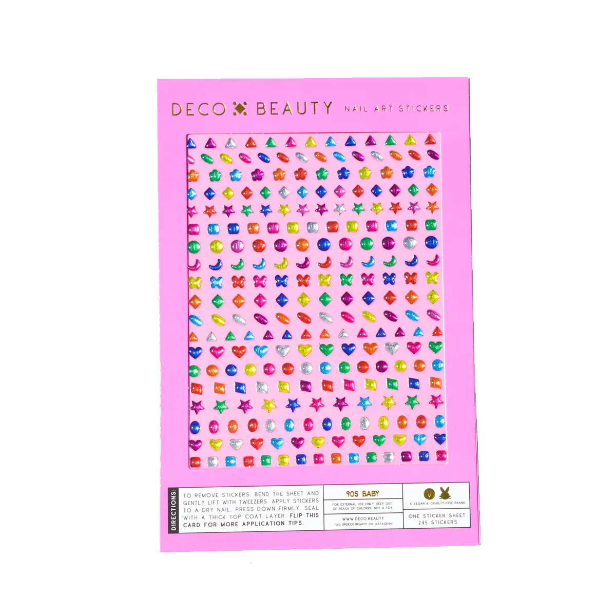 Nail Art Stickers - 90s Baby - Image 2
