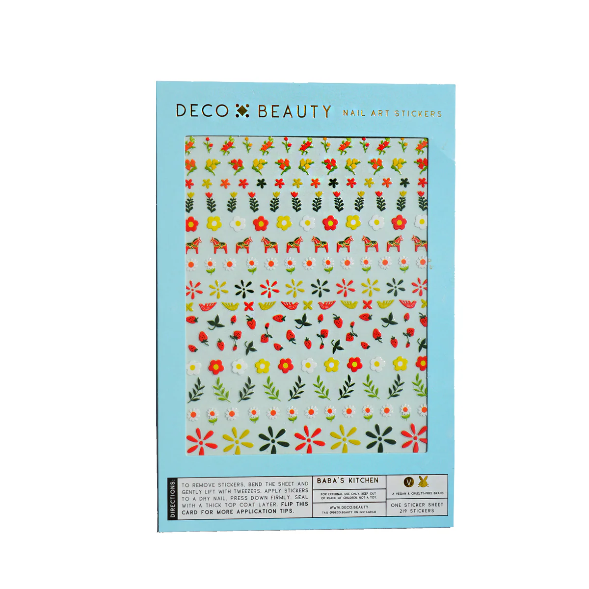 Nail Art Stickers - Baba's Kitchen - Image 2