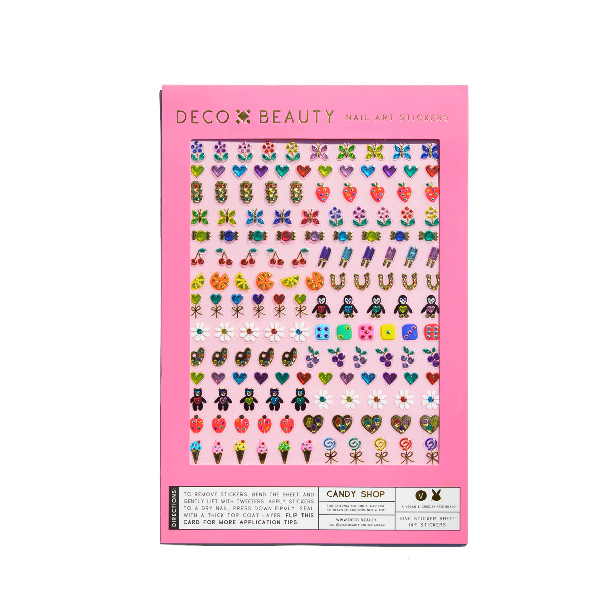 Nail Art Stickers - Candy Shop - Image 3