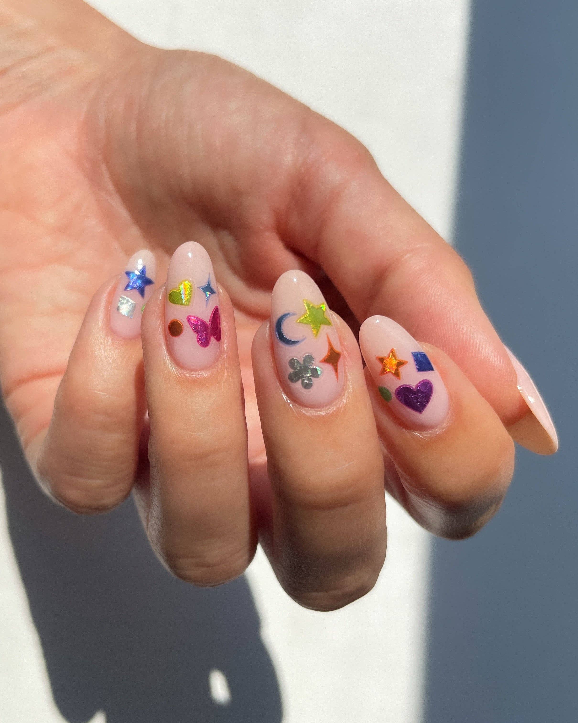 Nail Art Stickers - Confetti - Image 2