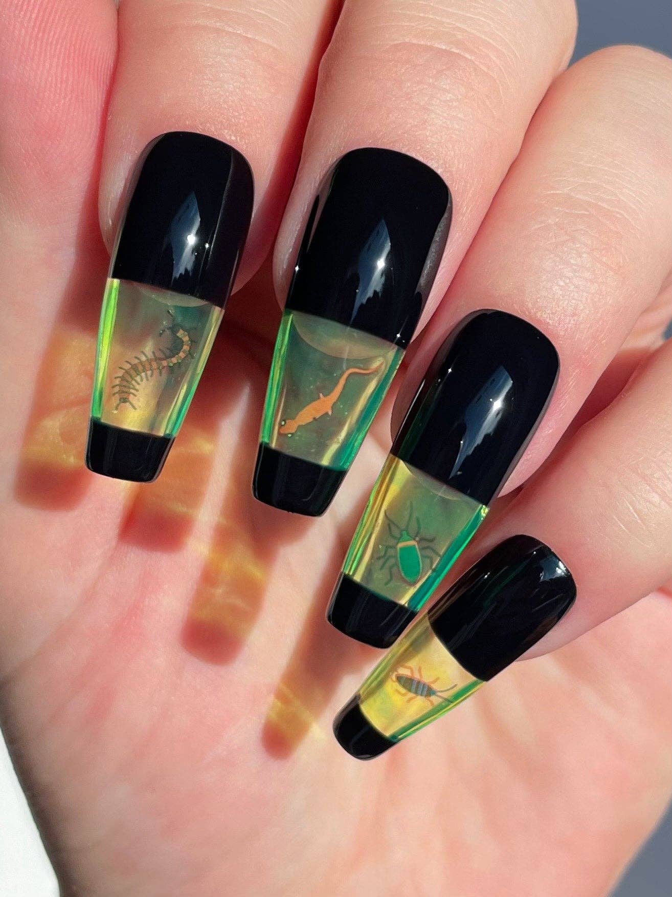 Nail Art Stickers - Crawlers - Image 2