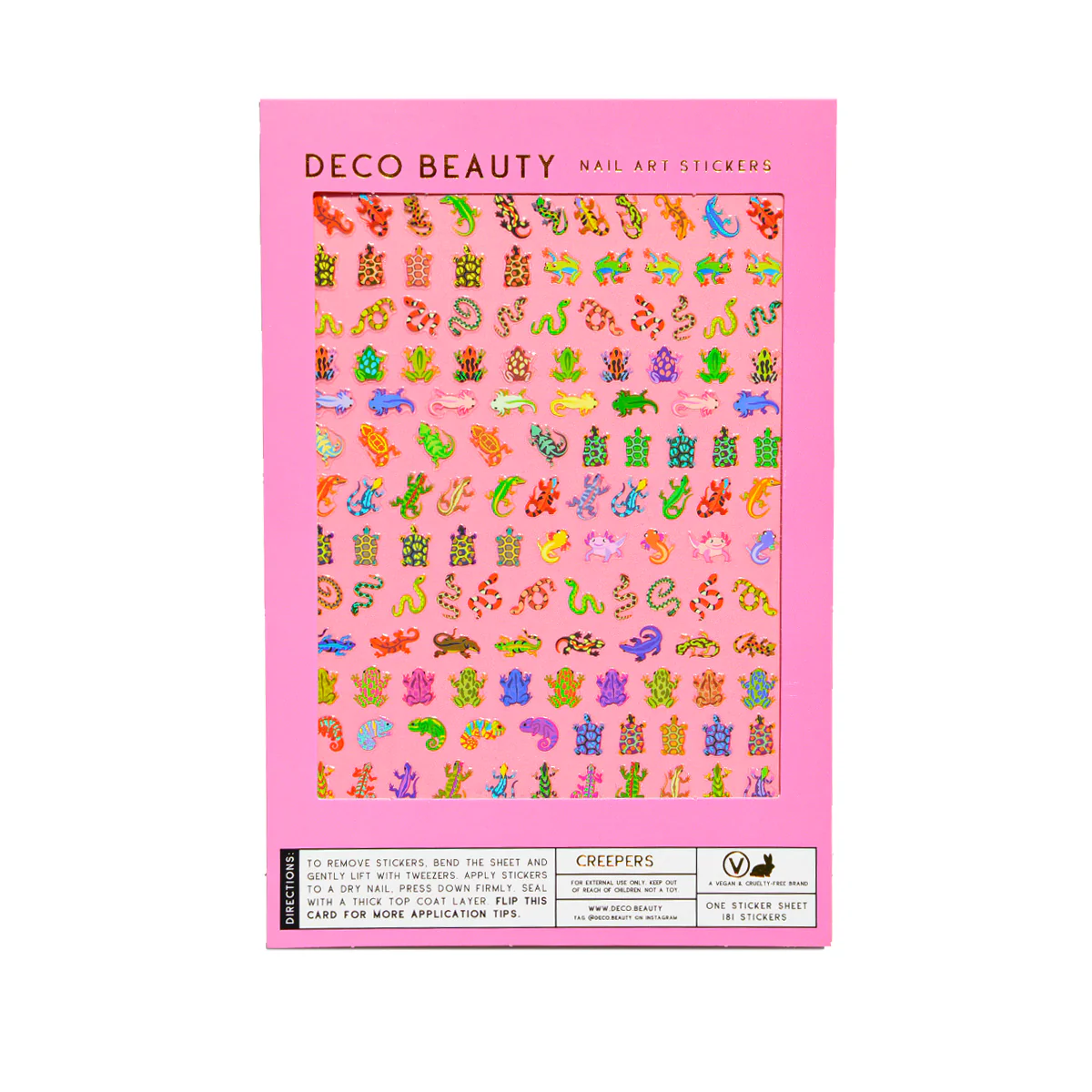 Nail Art Stickers - Creepers - Image 3