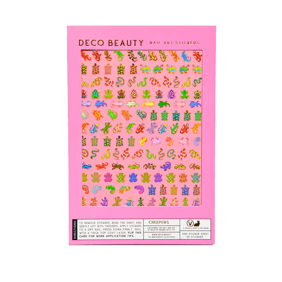 Nail Art Stickers - Creepers - Image 5