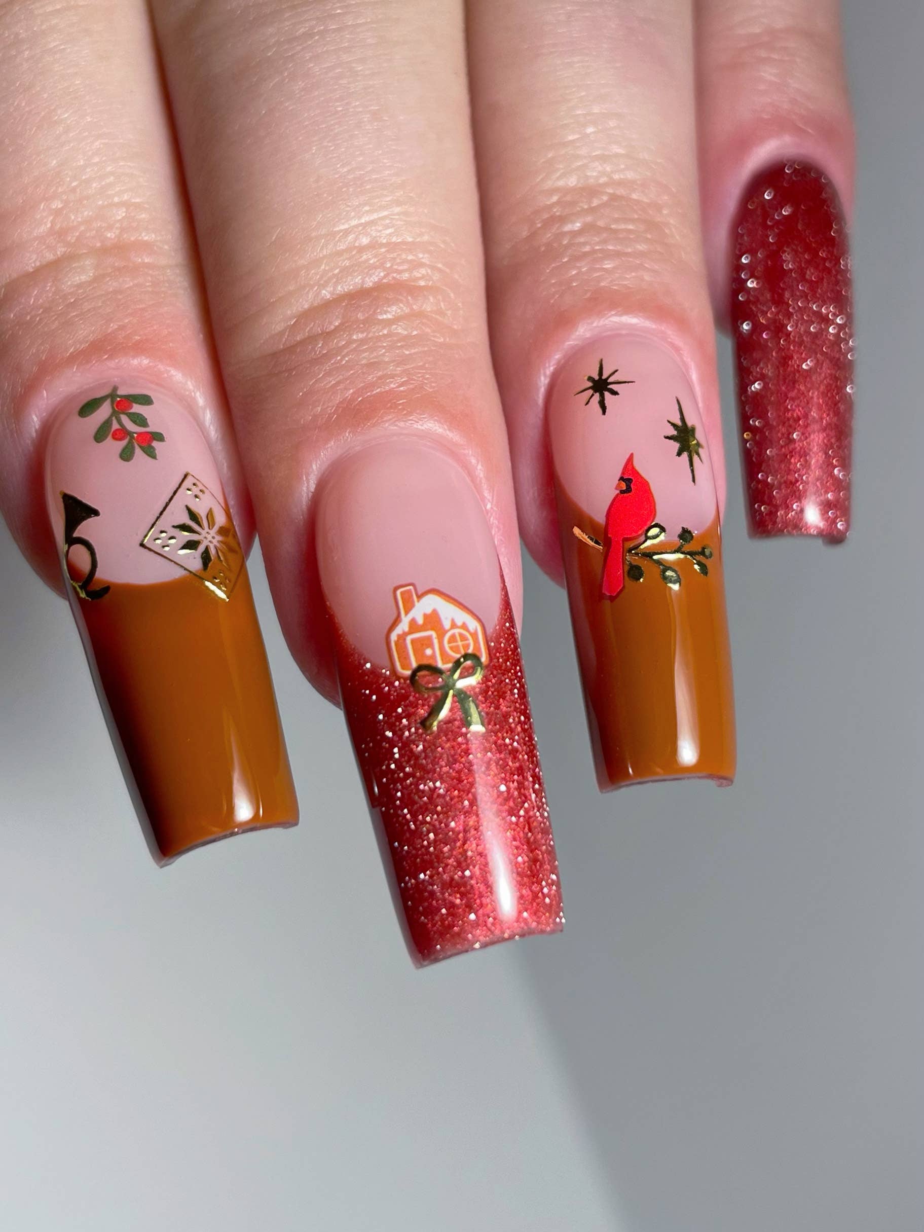 Nail Art Stickers - Deco The Halls - Image 2