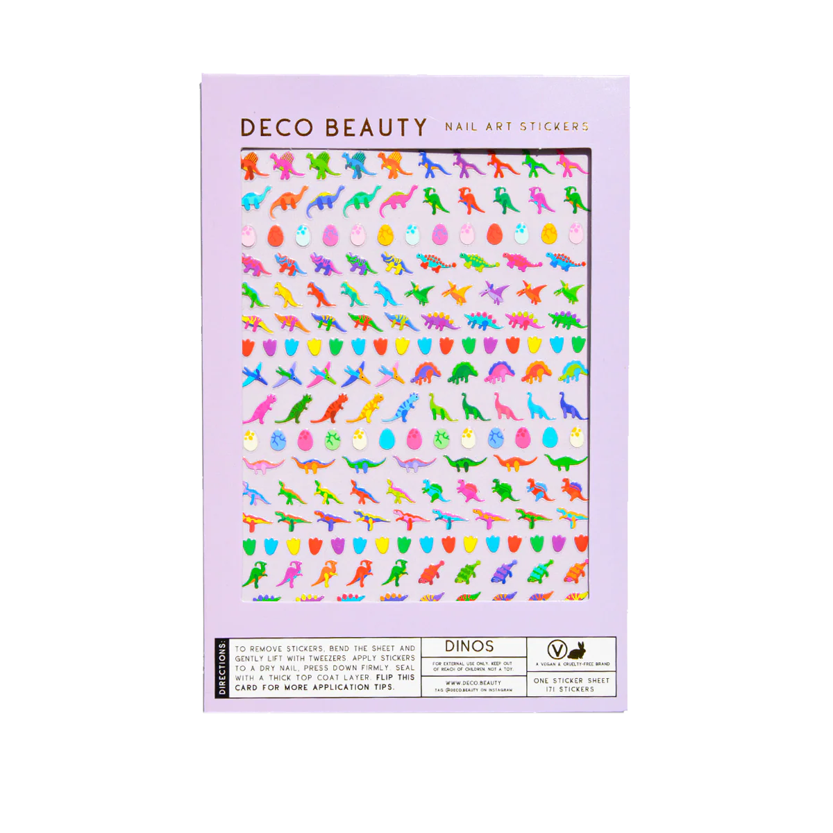 Nail Art Stickers - Dinos - Image 5