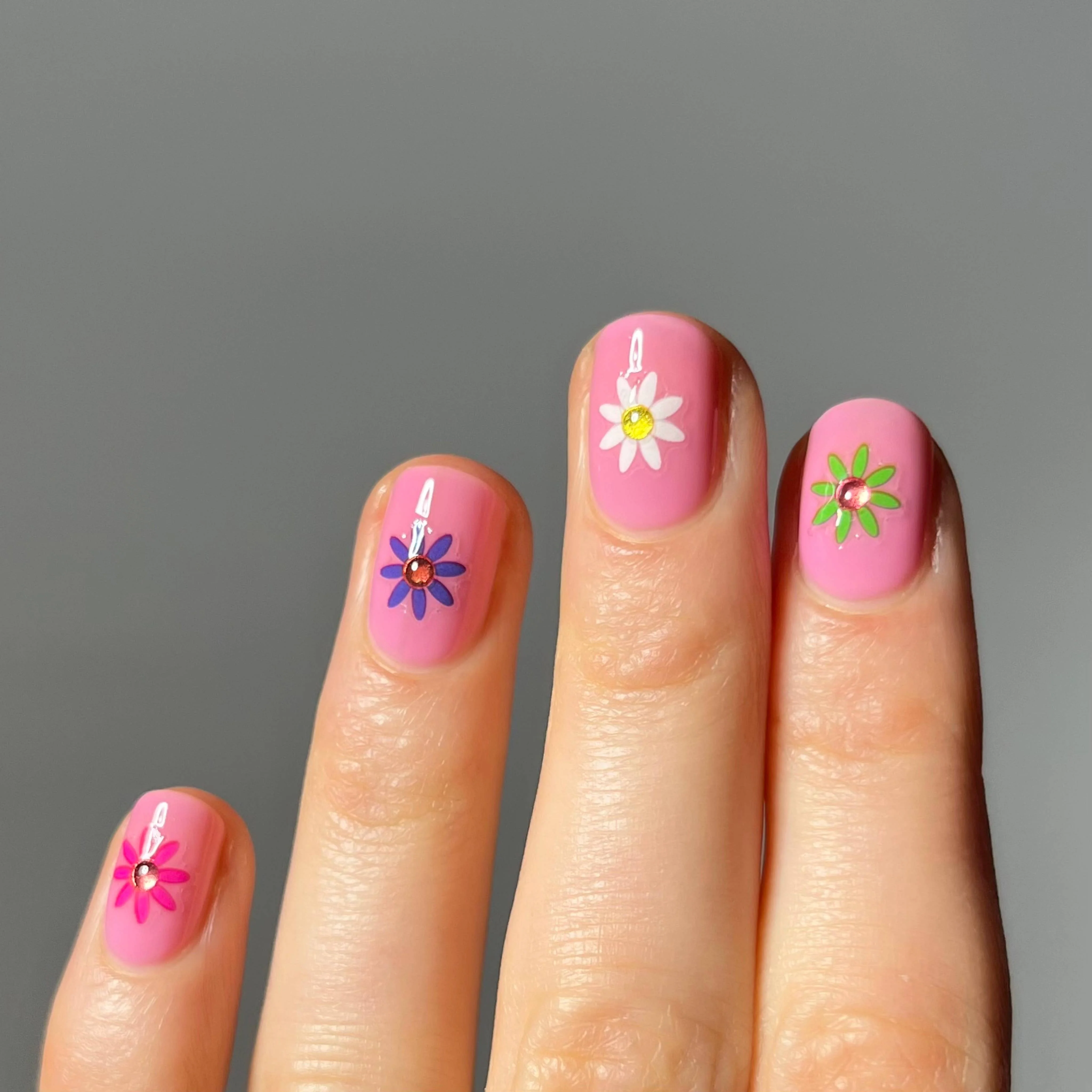 Nail Art Stickers - Florets - Image 2