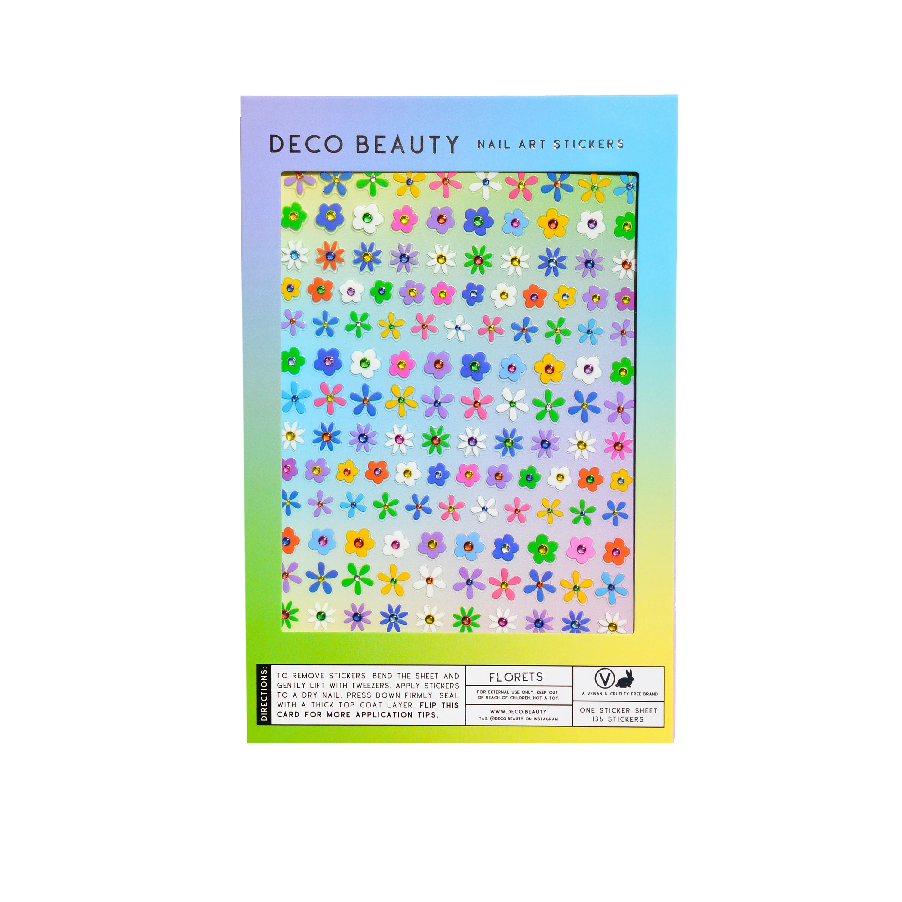 Nail Art Stickers - Florets - Image 3
