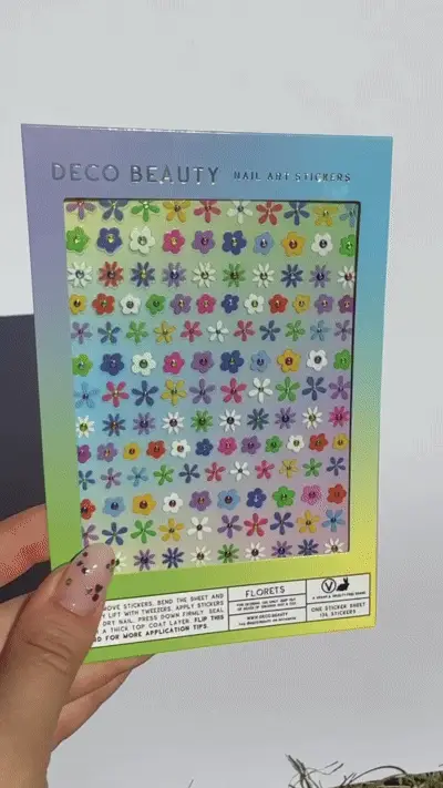 Nail Art Stickers - Florets - Image 5