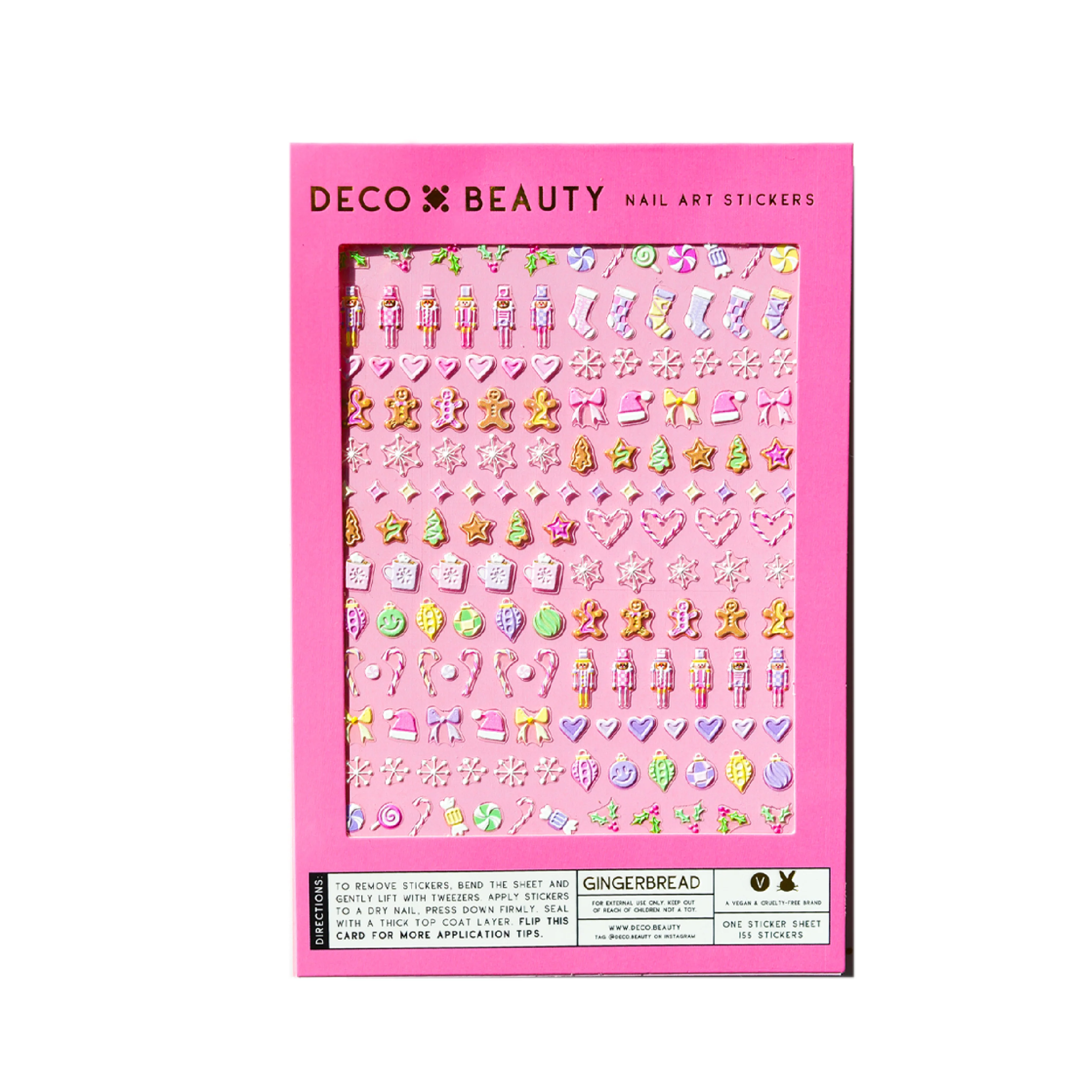 Nail Art Stickers - Gingerbread - Image 3