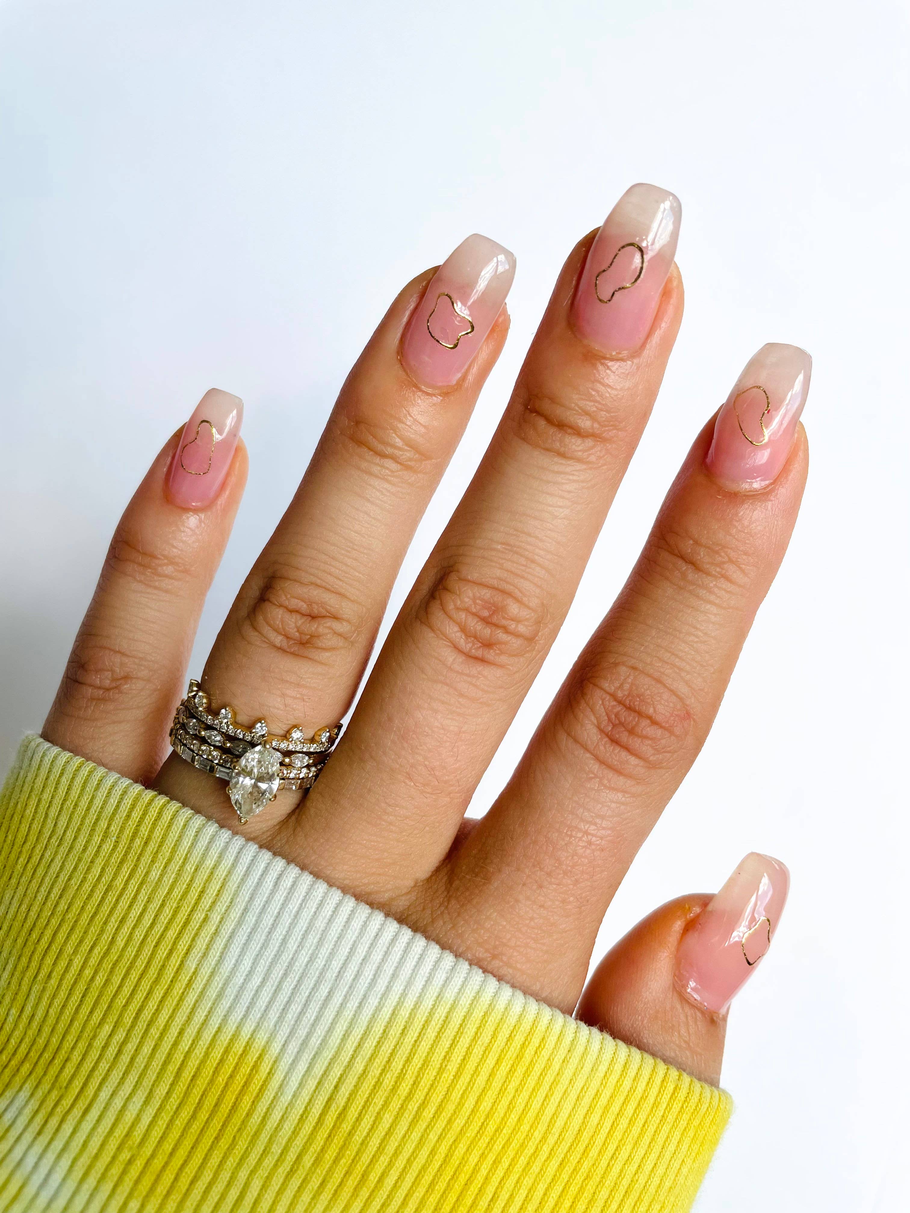 Nail Art Stickers - Golden Hour - Image 3