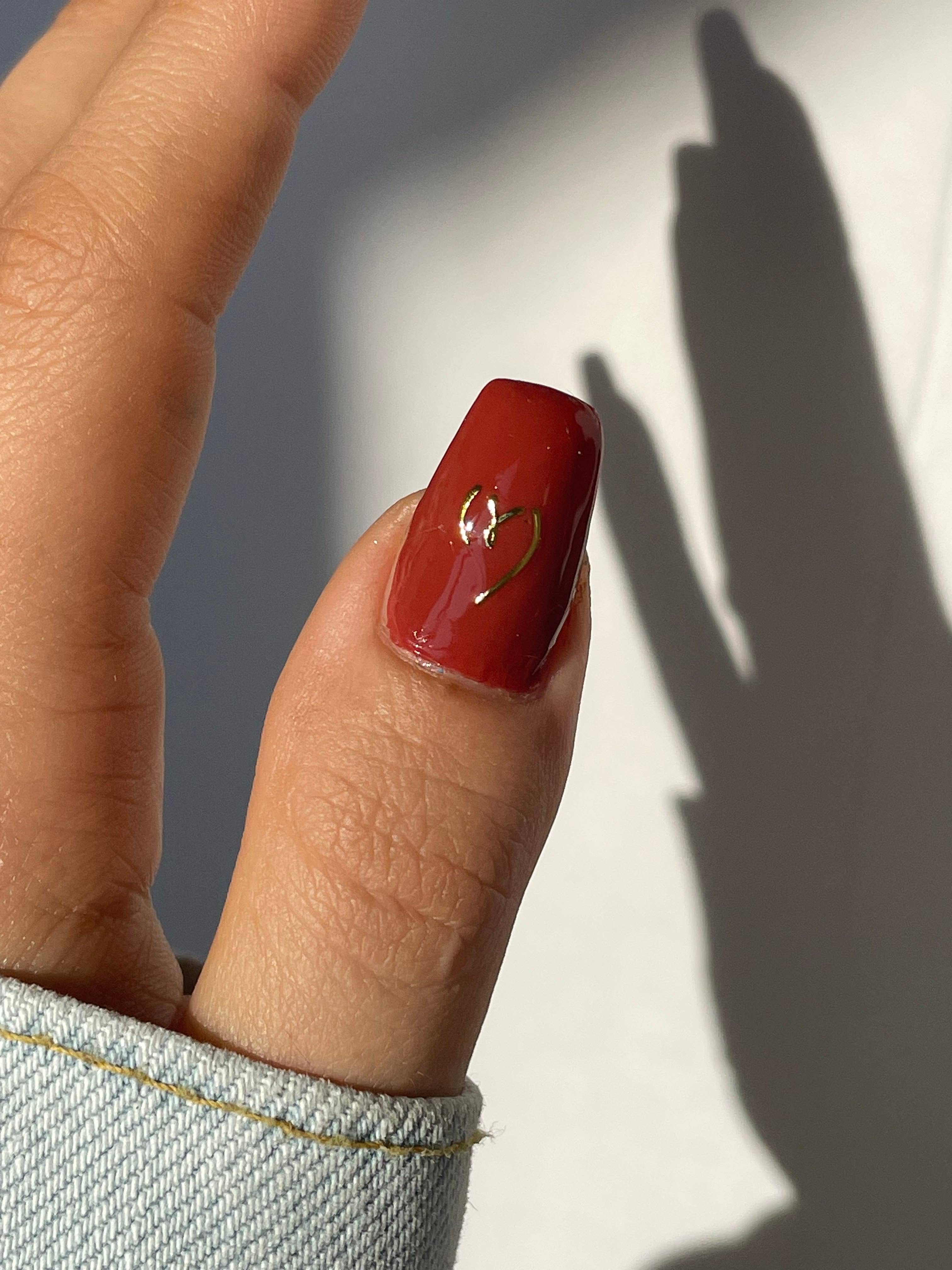 Nail Art Stickers - Golden Hour - Image 4