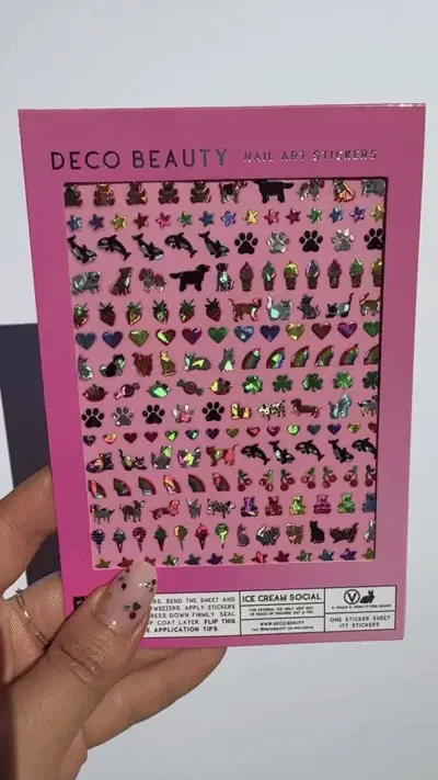 Nail Art Stickers - Ice Cream Social - Image 5