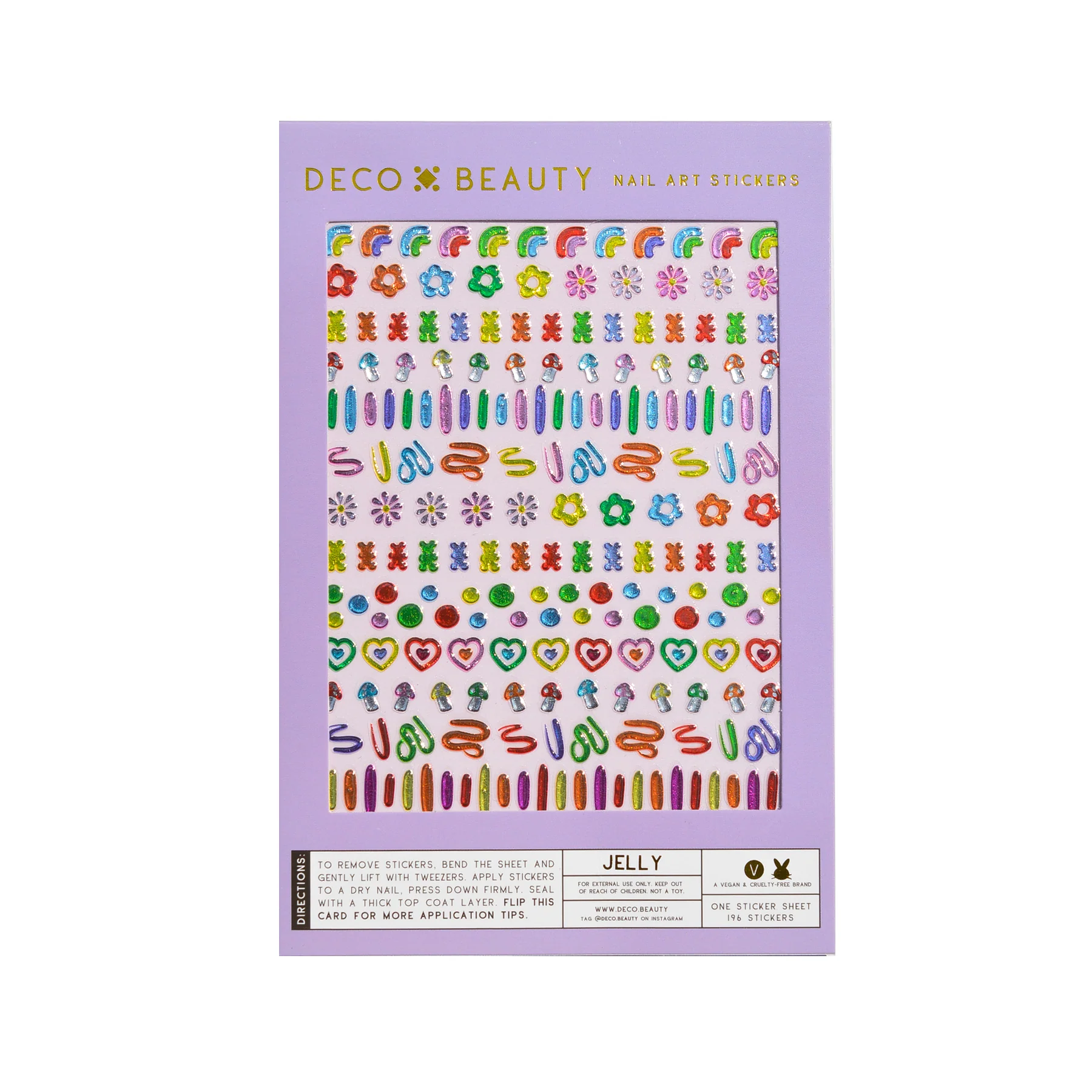 Nail Art Stickers - Jelly - Image 3