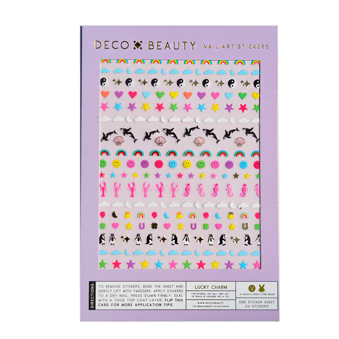 Nail Art Stickers - Lucky Charm - Image 2