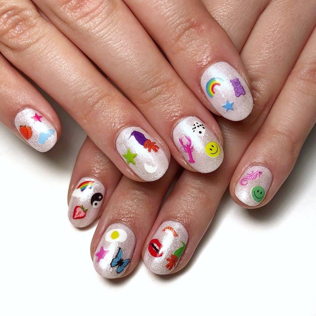Nail Art Stickers - Lucky Charm - Image 3