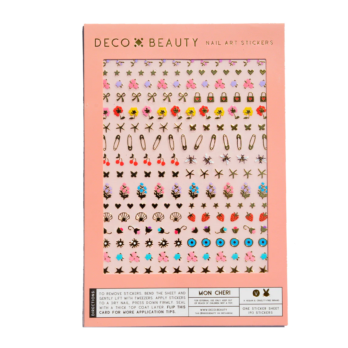 Nail Art Stickers - Mon Cheri - Image 2