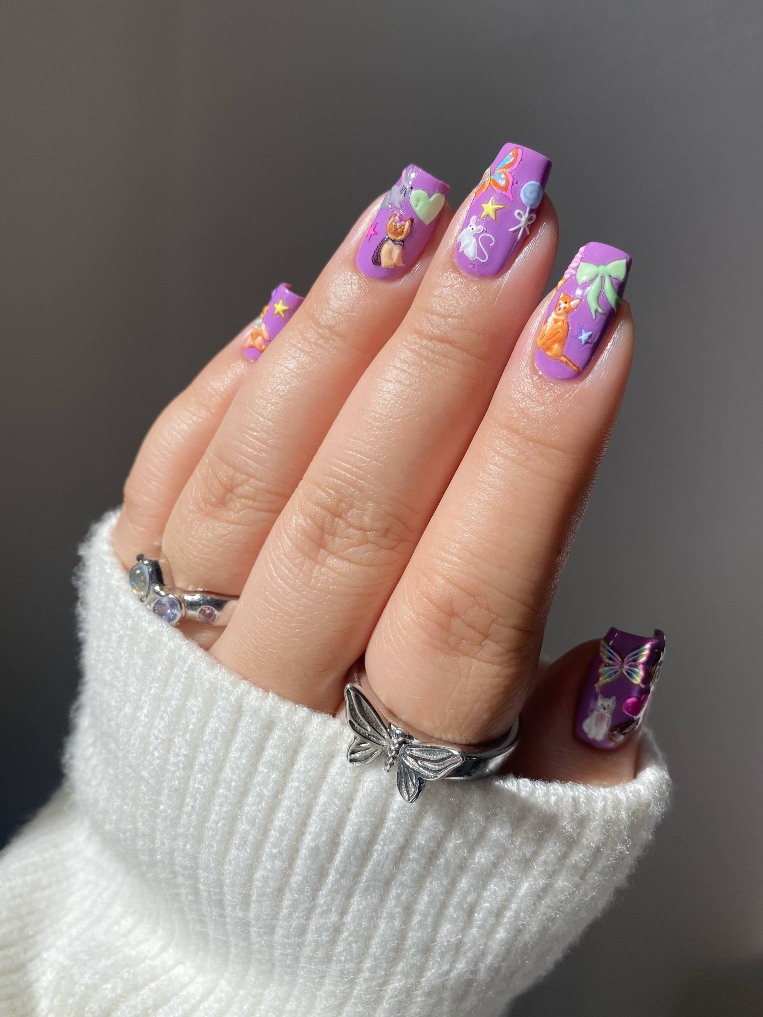 Nail Art Stickers - Pet Shop - Image 4