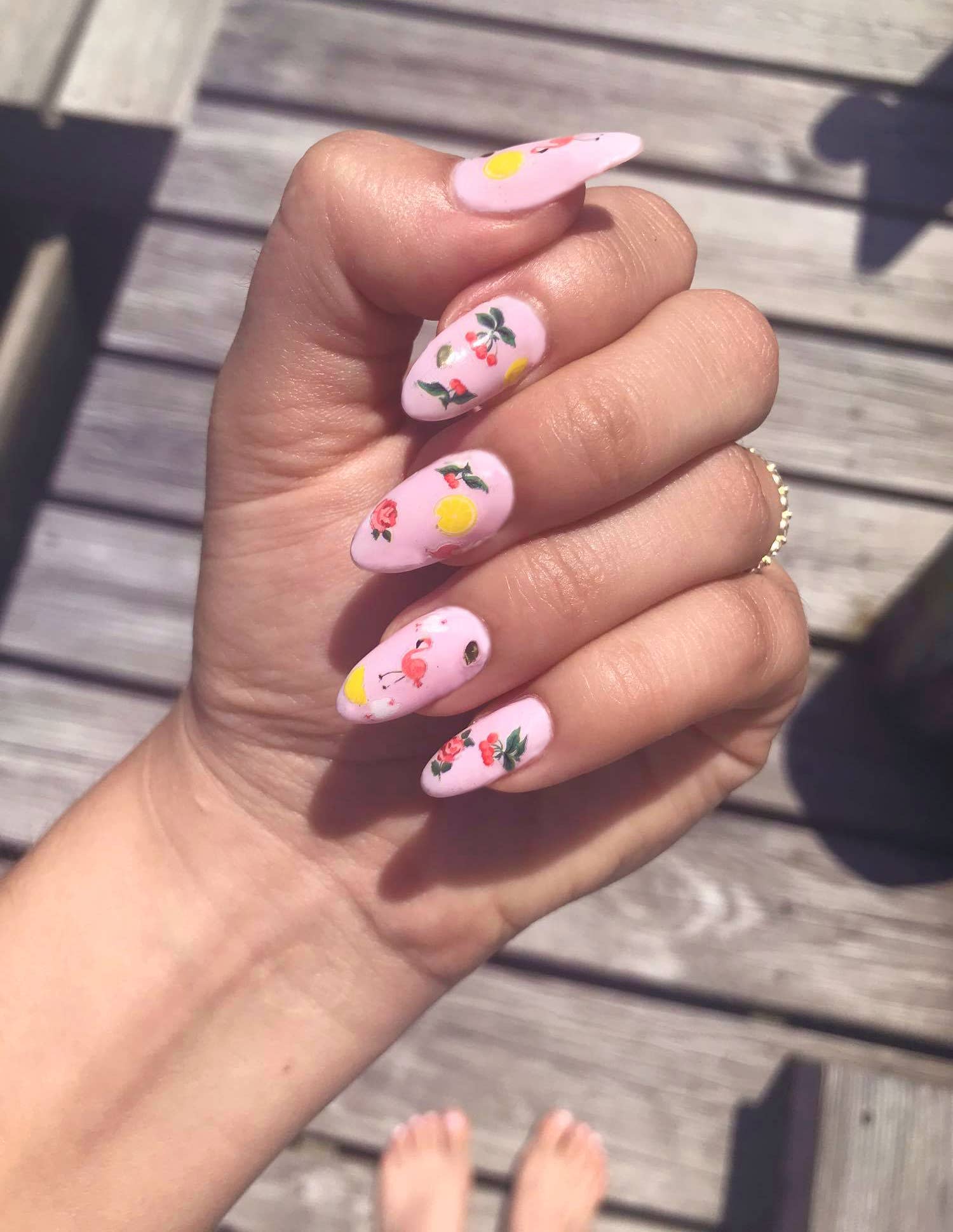 Nail Art Stickers - Pink Pony - Image 4