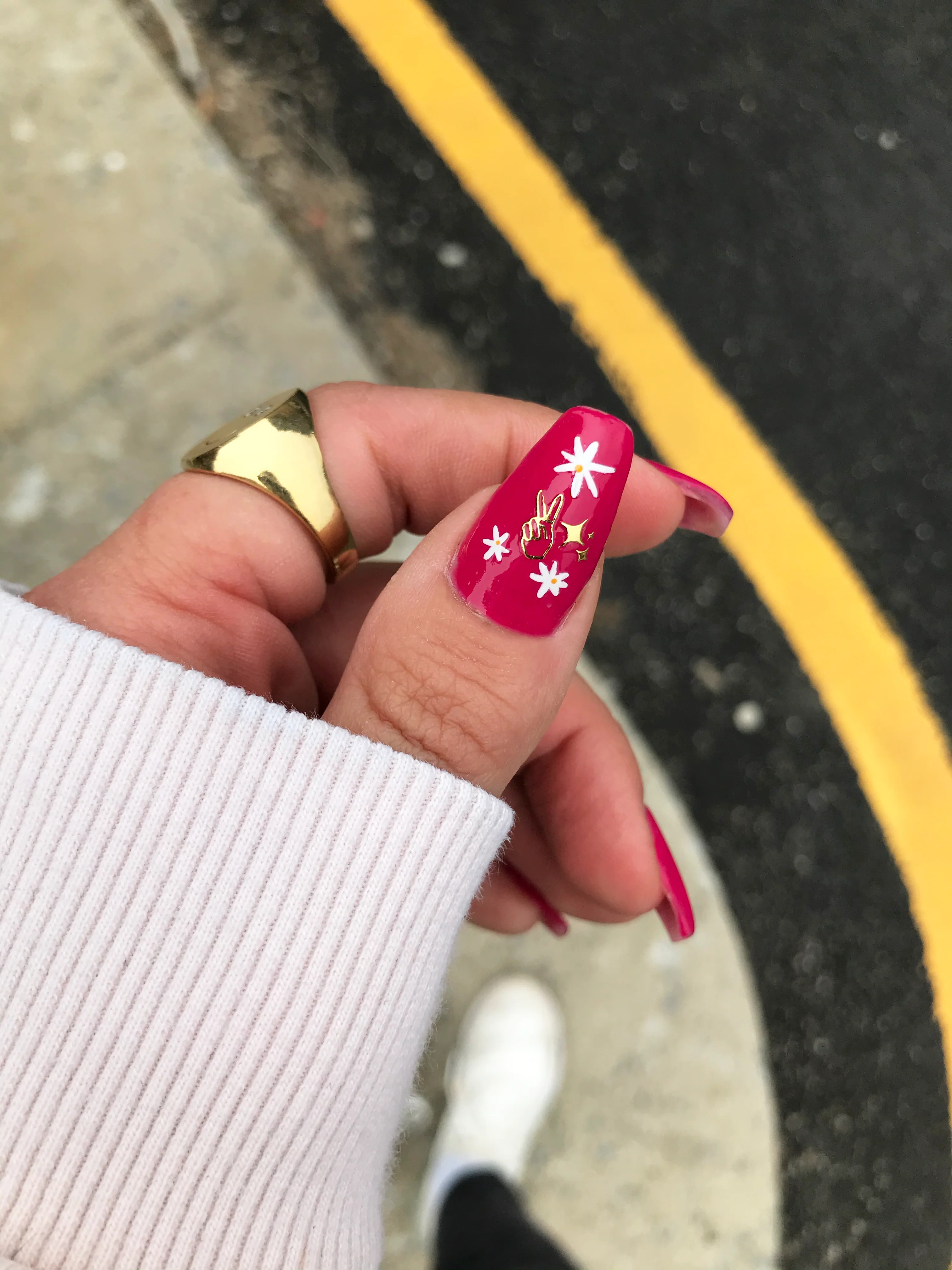 Nail Art Stickers - Stay Groovy - Image 4