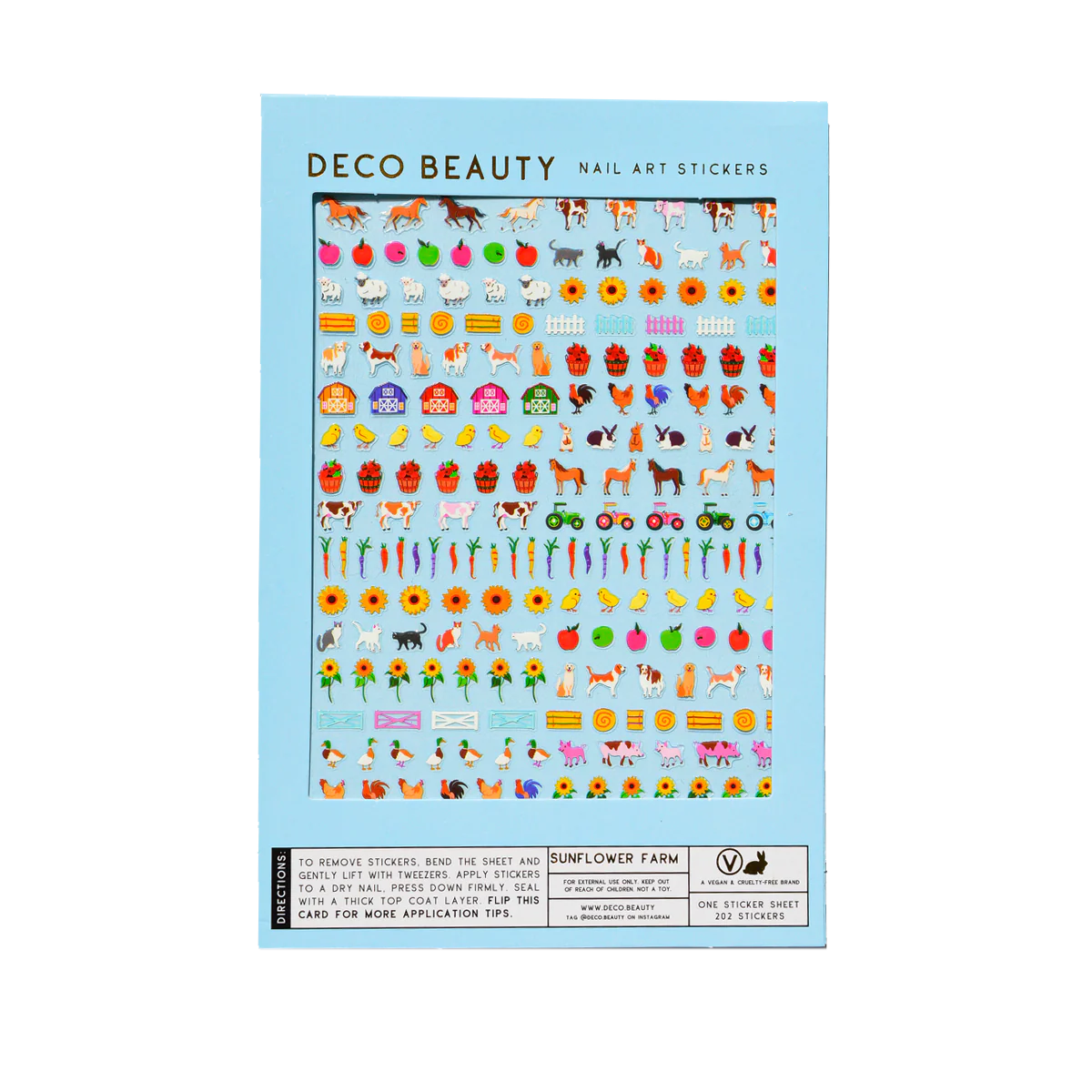 Nail Art Stickers - Sunflower Farm - Image 5