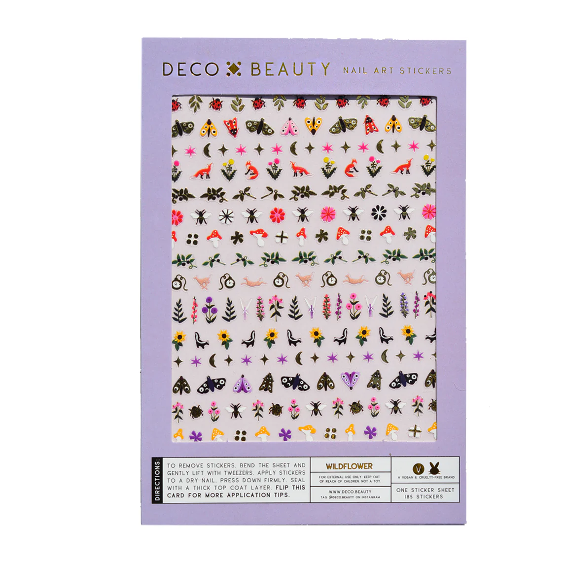 Nail Art Stickers - Wildflower - Image 2