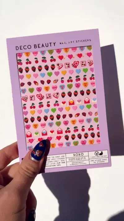 Nail Art Stickers - XOXO - Image 5
