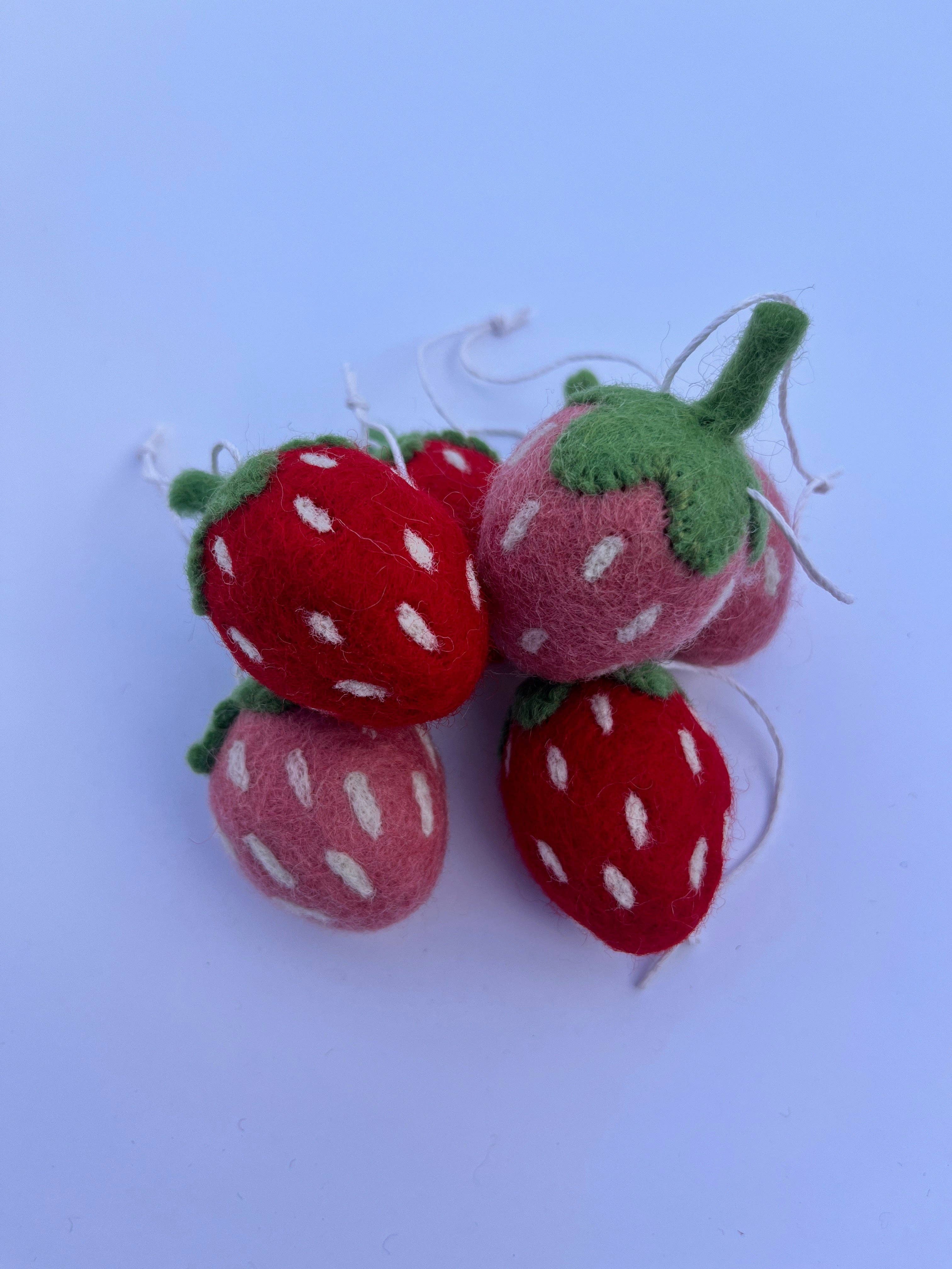 Organic Strawberry Ornaments - Image 2